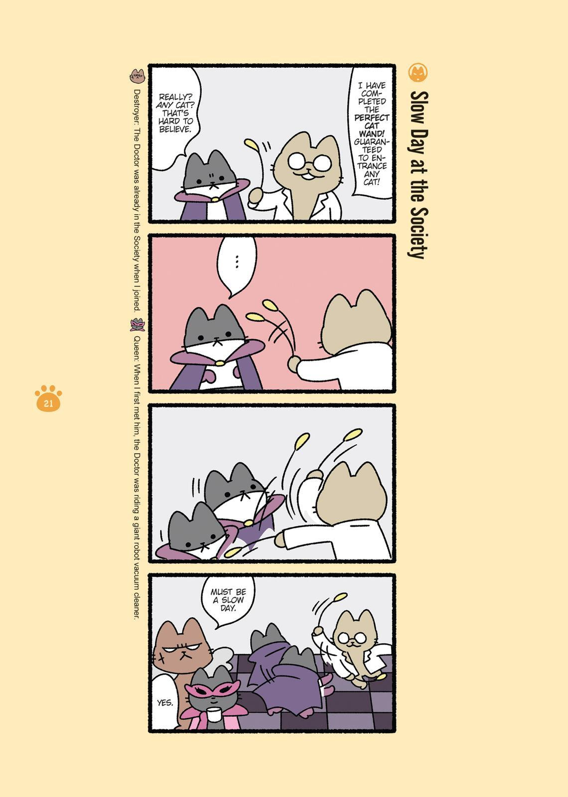 The Evil Secret Society of Cats Chapter 0 page 21 - 
