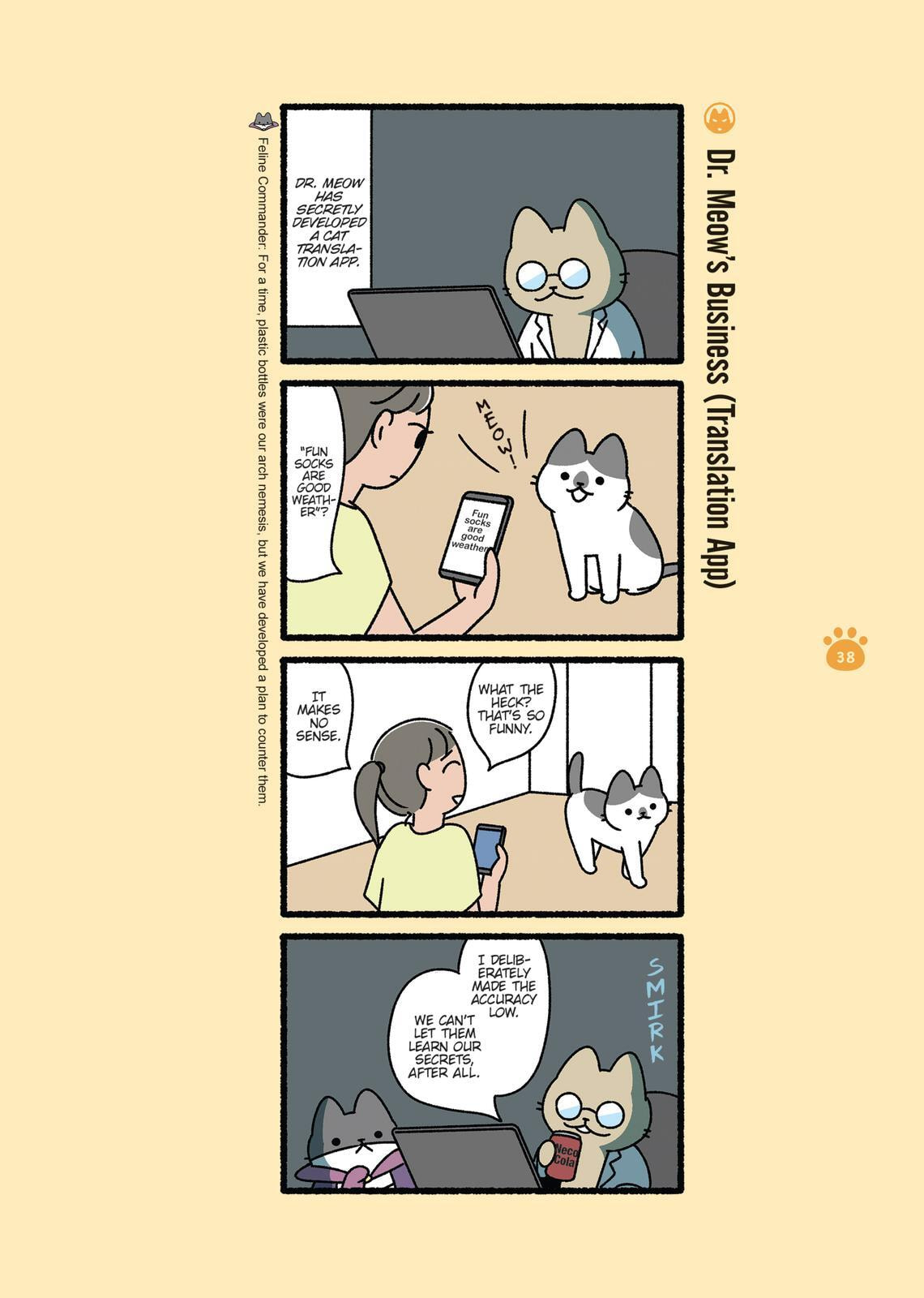 The Evil Secret Society of Cats Chapter 0 page 38 - 