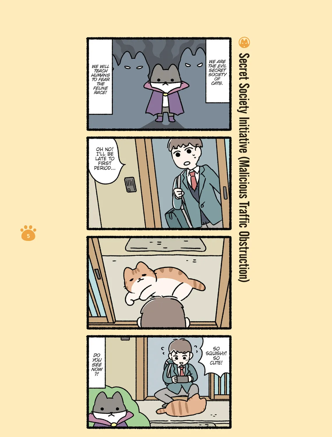 The Evil Secret Society of Cats Chapter 1 page 1 - 