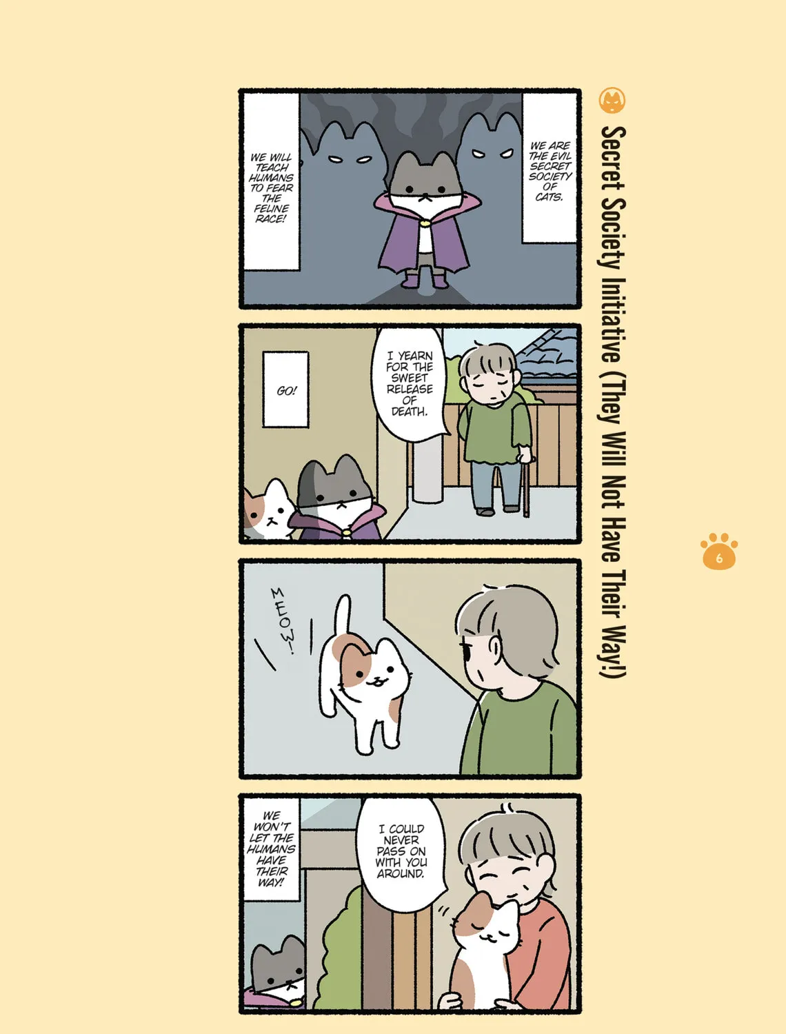 The Evil Secret Society of Cats Chapter 1 page 3 - 