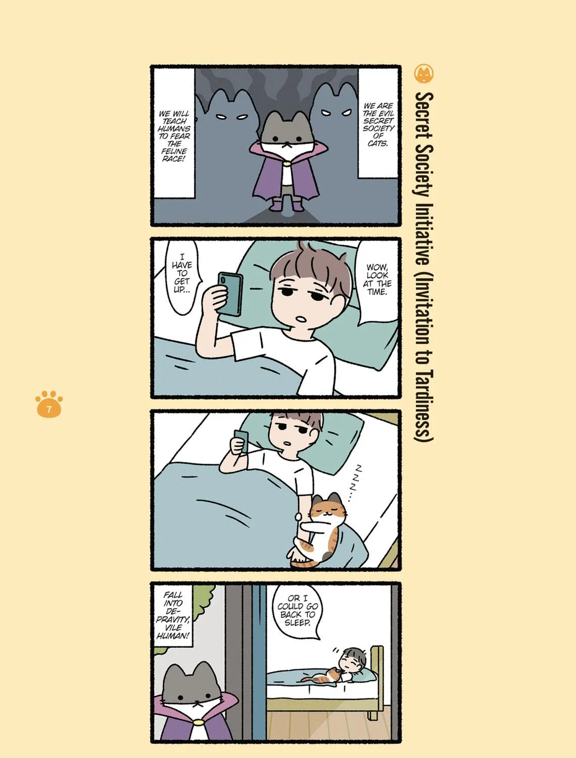 The Evil Secret Society of Cats Chapter 1 page 5 - 