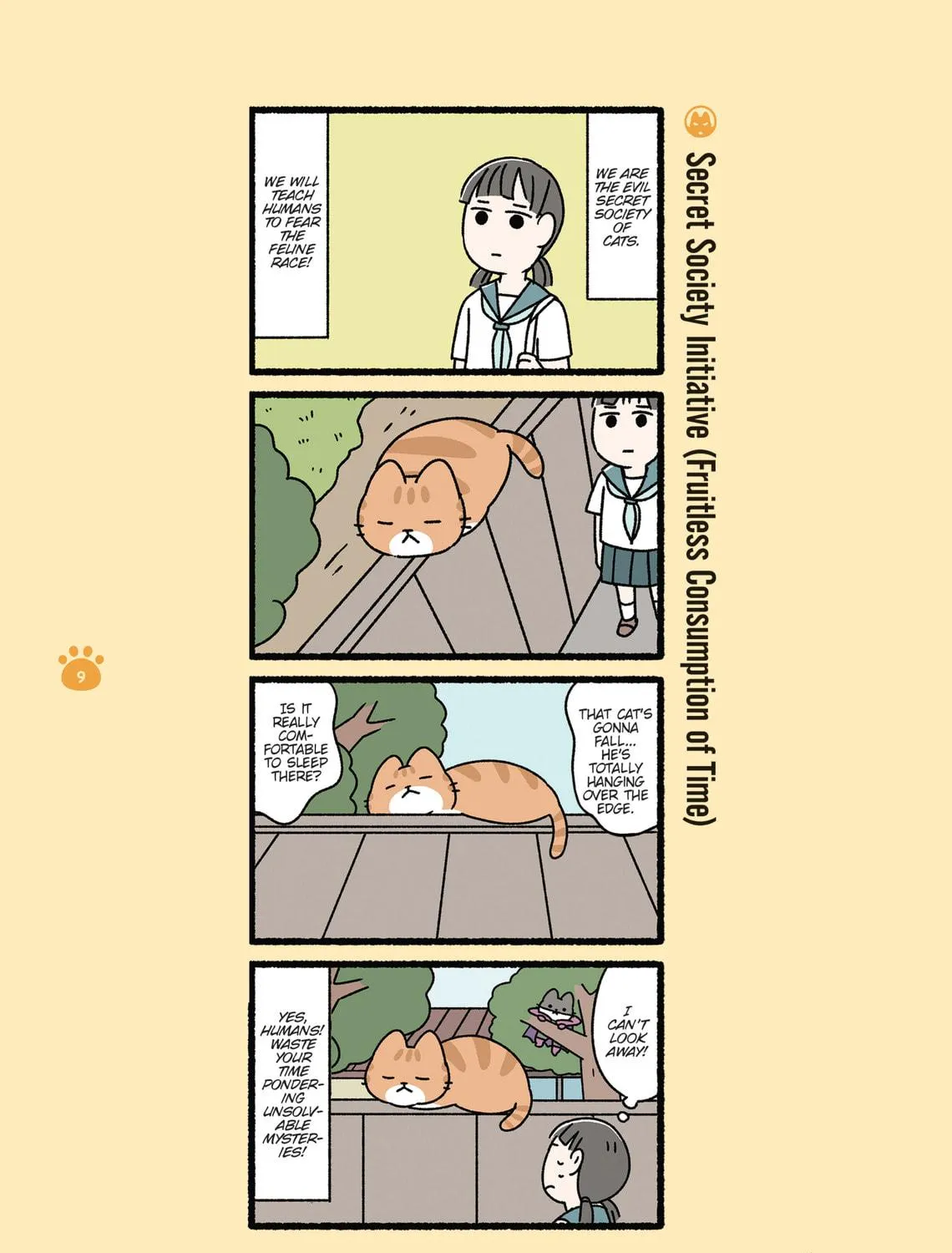 The Evil Secret Society of Cats Chapter 1 page 9 - 