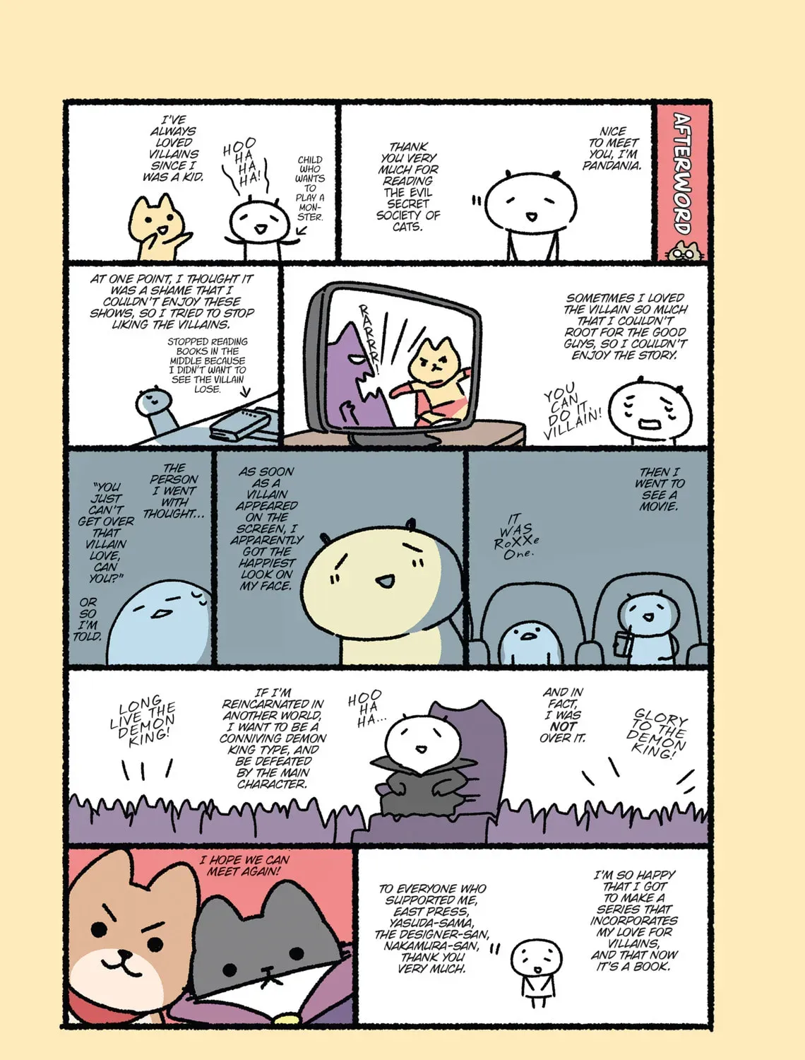 The Evil Secret Society of Cats Chapter 10.5 page 1 - 