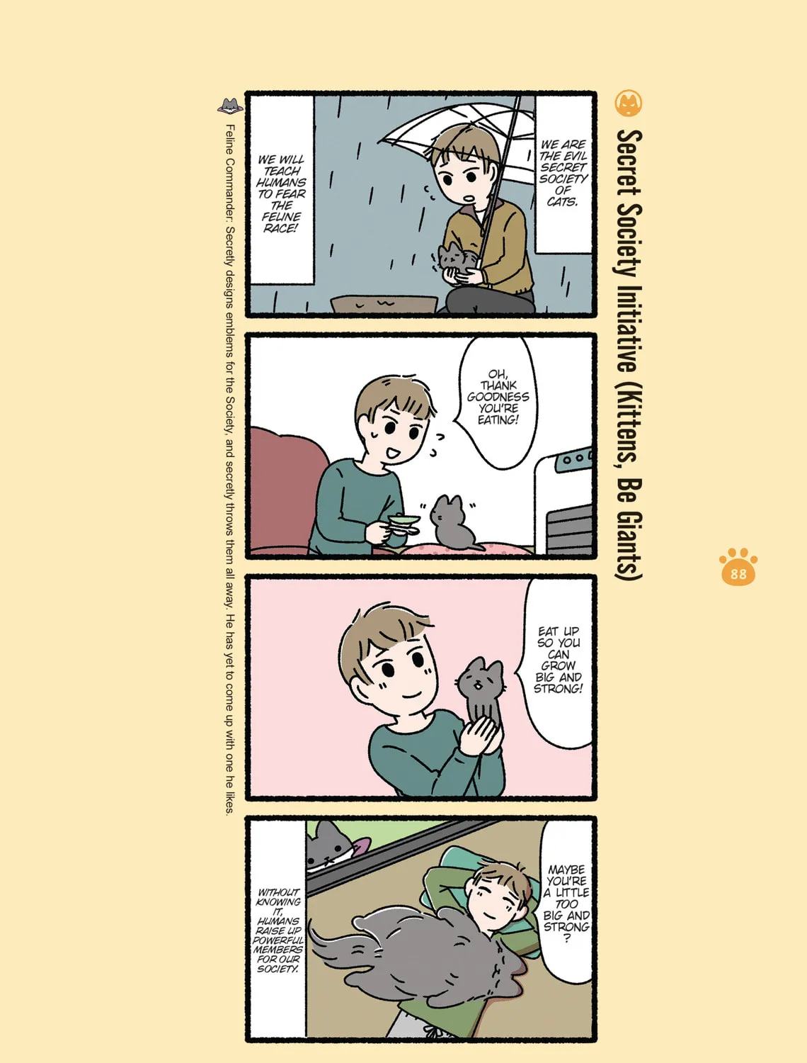 The Evil Secret Society of Cats Chapter 19 page 3 - 