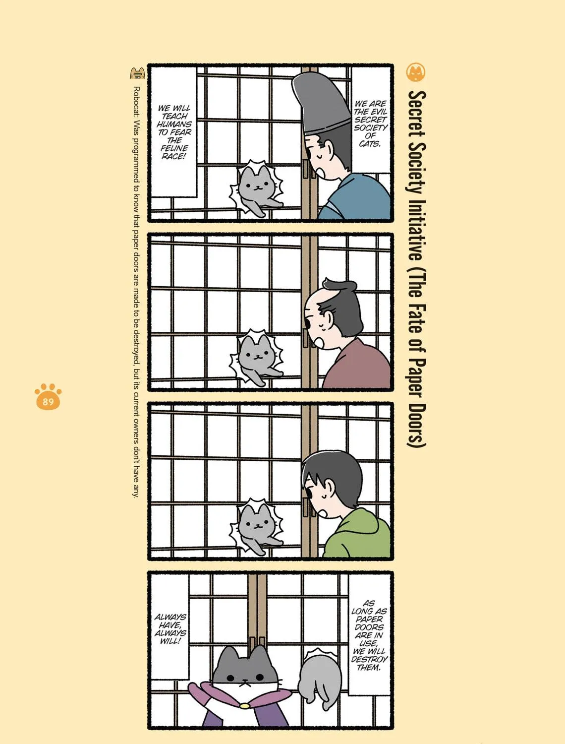 The Evil Secret Society of Cats Chapter 19 page 5 - 