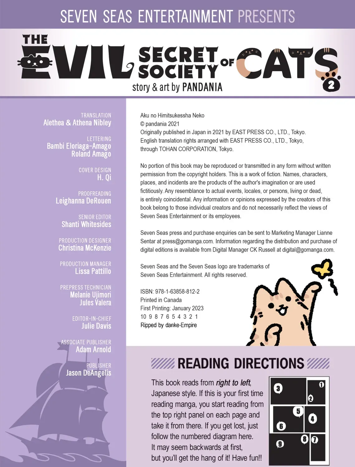 The Evil Secret Society of Cats Chapter 20.5 page 45 - 
