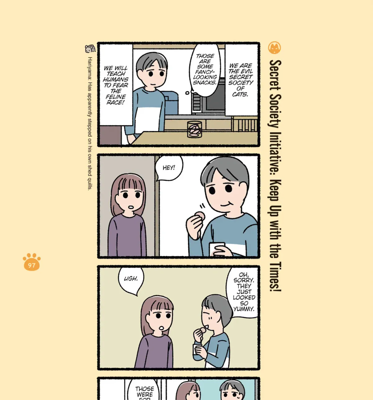 The Evil Secret Society of Cats Chapter 27 page 1 - 