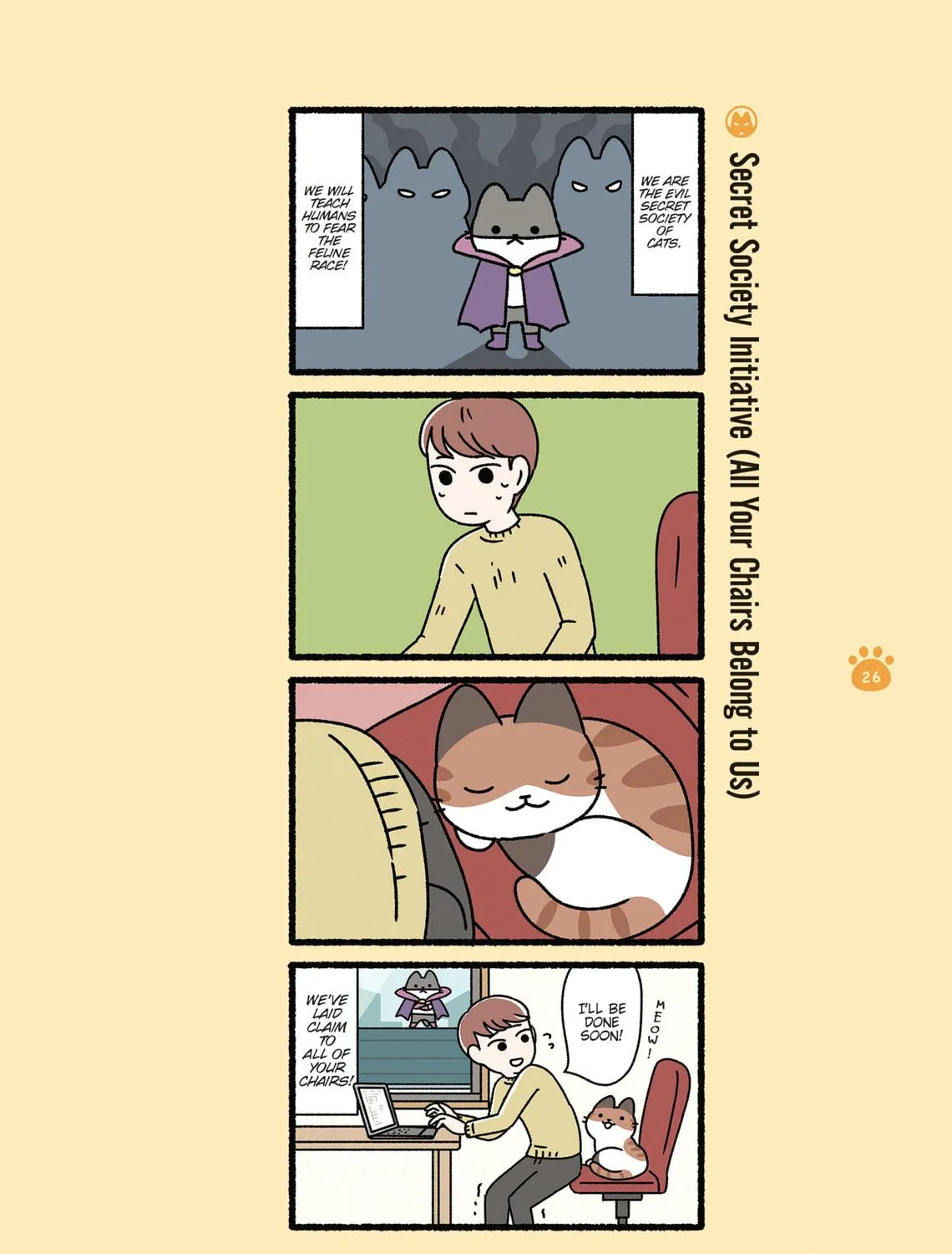 The Evil Secret Society of Cats Chapter 3 page 5 - 