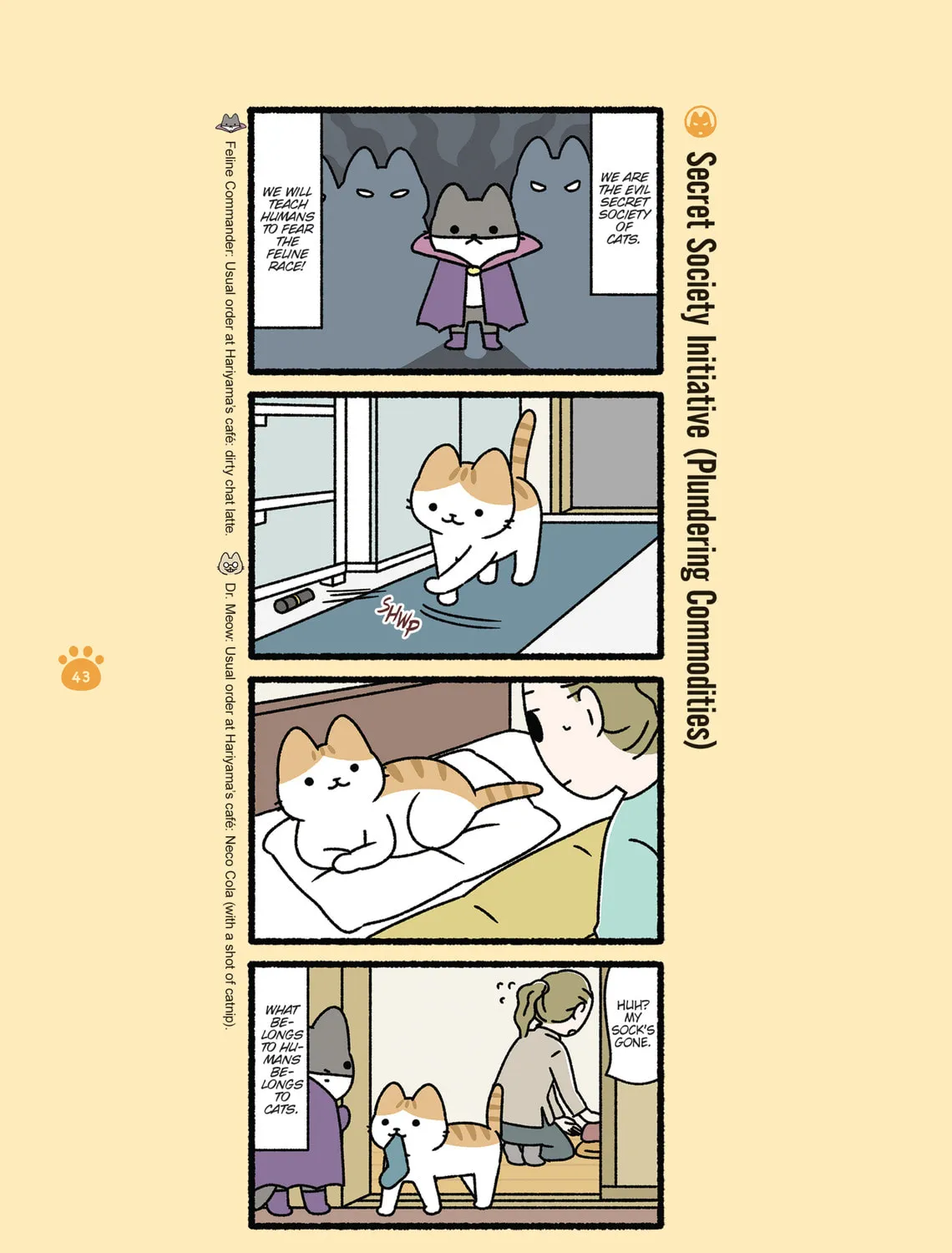 The Evil Secret Society of Cats Chapter 5 page 1 - 