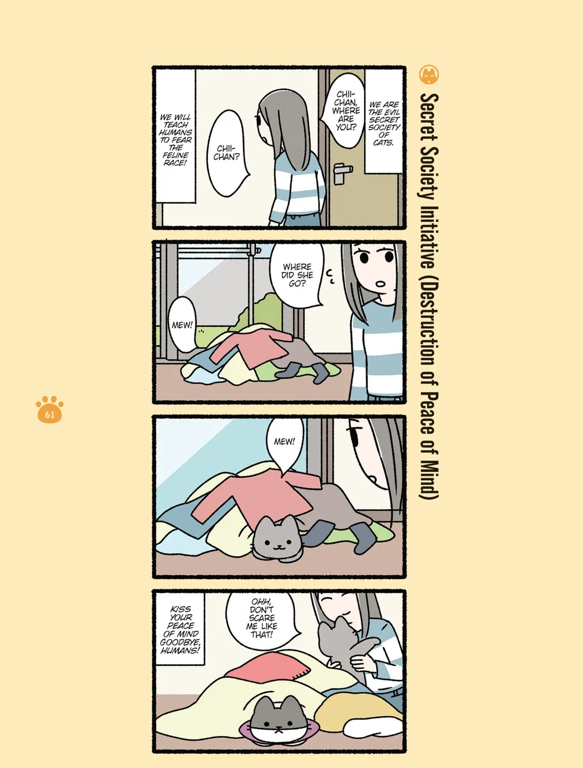 The Evil Secret Society of Cats Chapter 7 page 1 - 