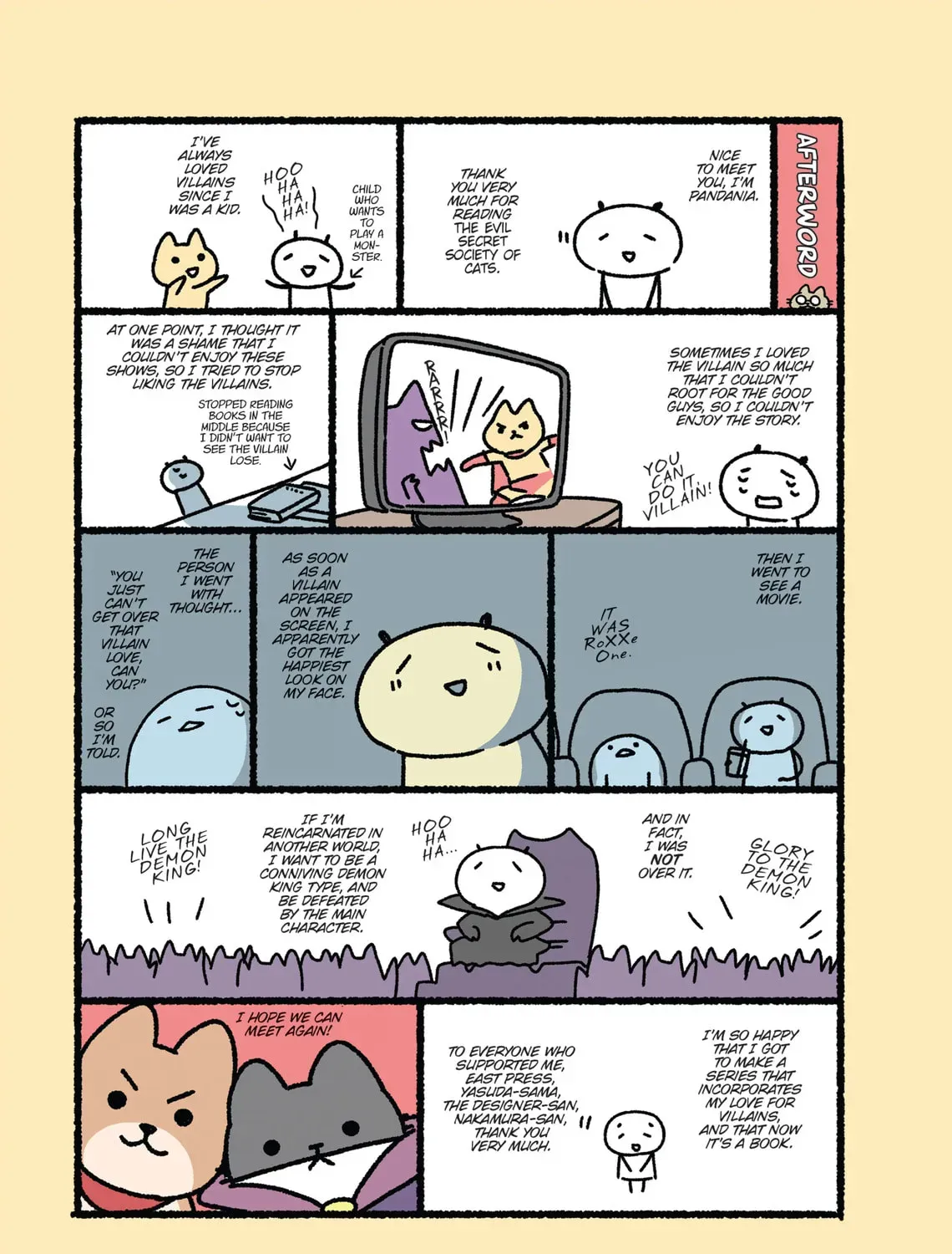 The Evil Secret Society of Cats Chapter 8.5 page 1 - 