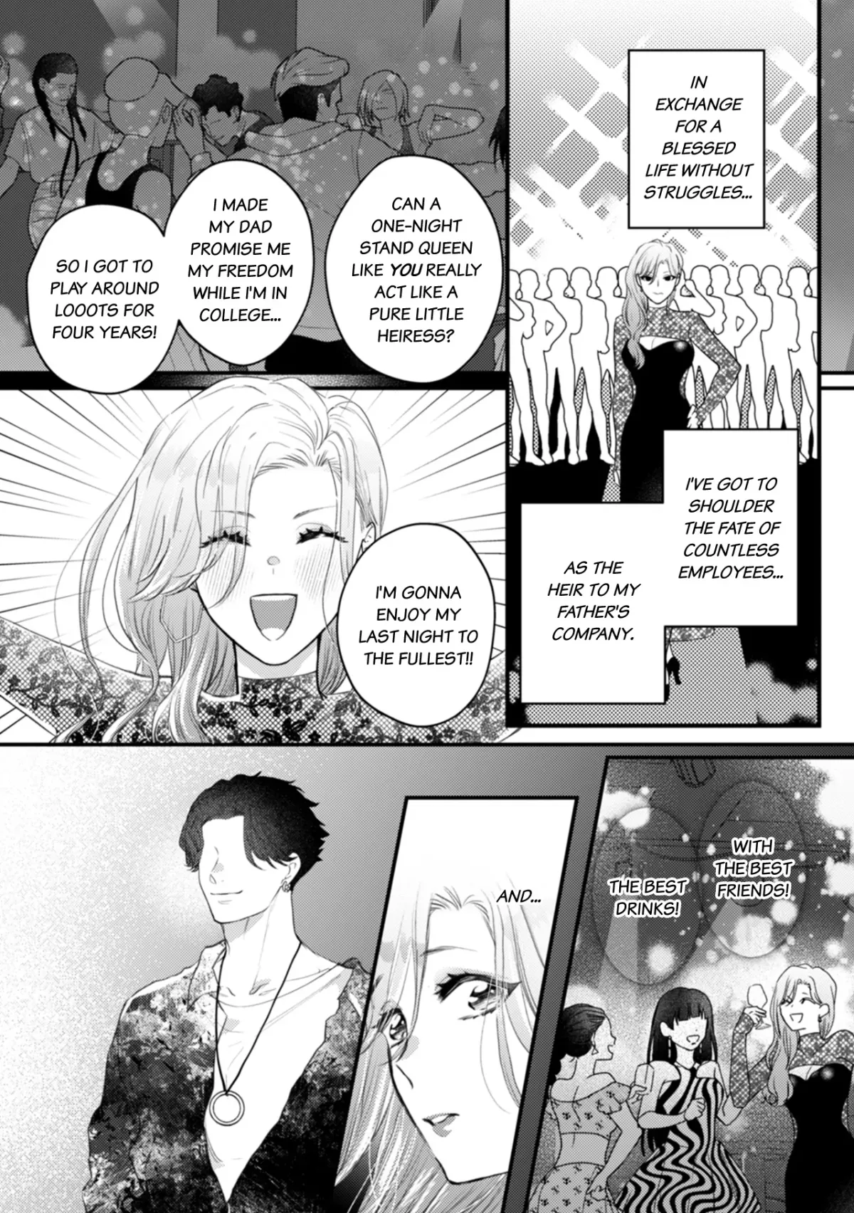 The Ex-Party Girl Heiress and Her Sexy, Underhanded Fiance Who Loves Her Chapter 1 page 5 - 
