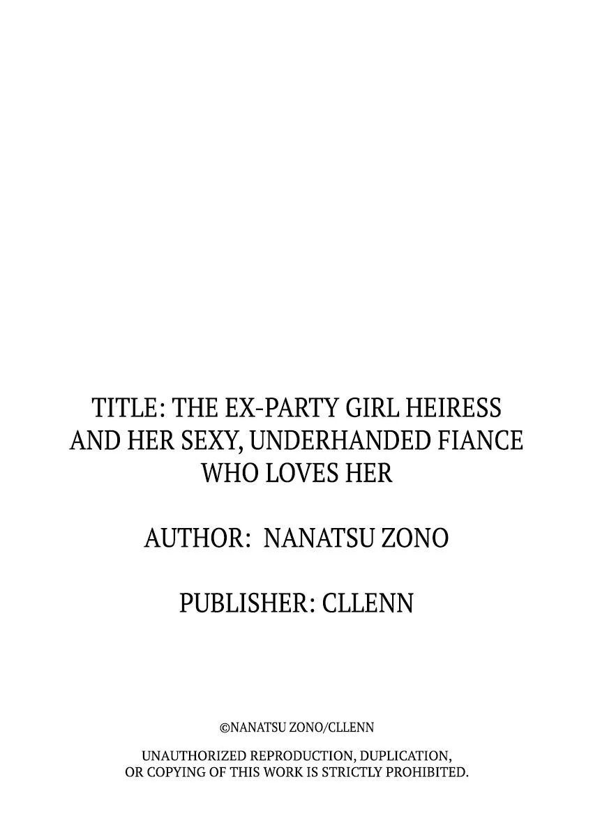 The Ex-Party Girl Heiress and Her Sexy, Underhanded Fiance Who Loves Her Chapter 18 page 10 - 