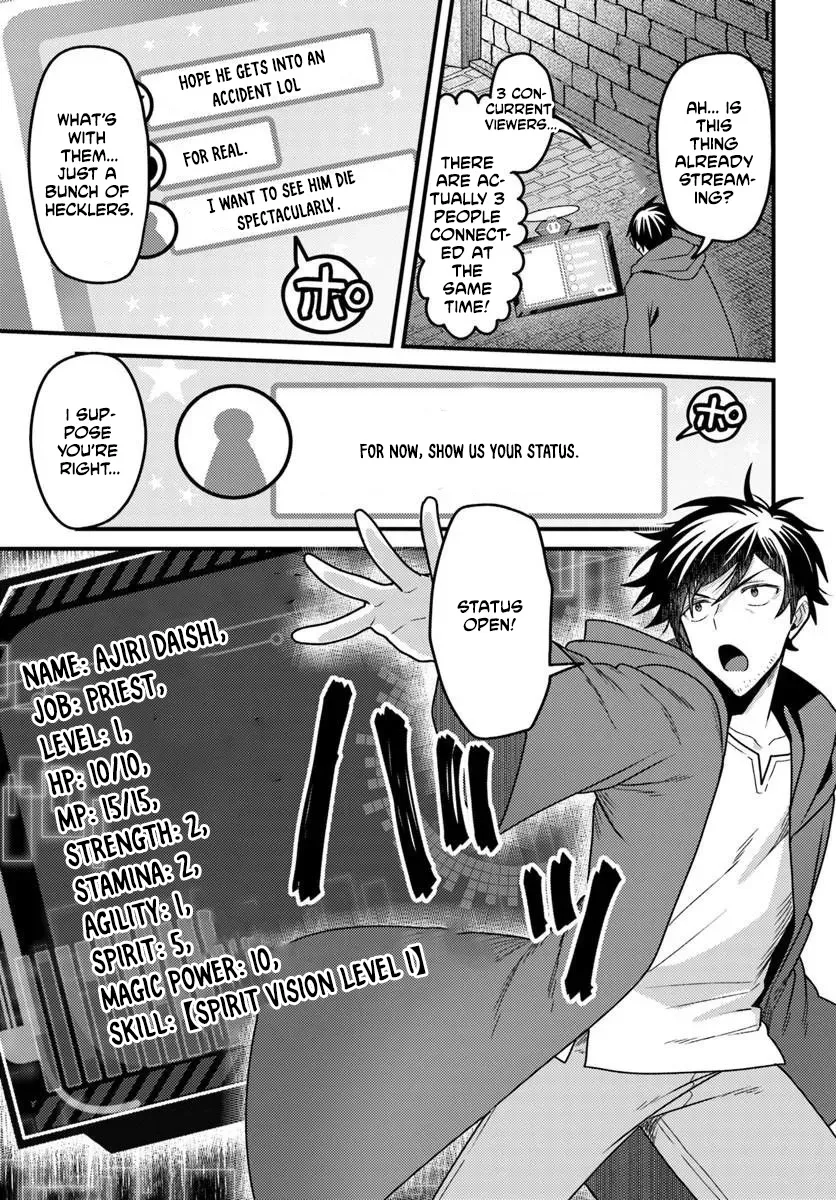 the-ex-salaryman-monks-dungeon-funeral-livestream Chapter 1 page 9 - 