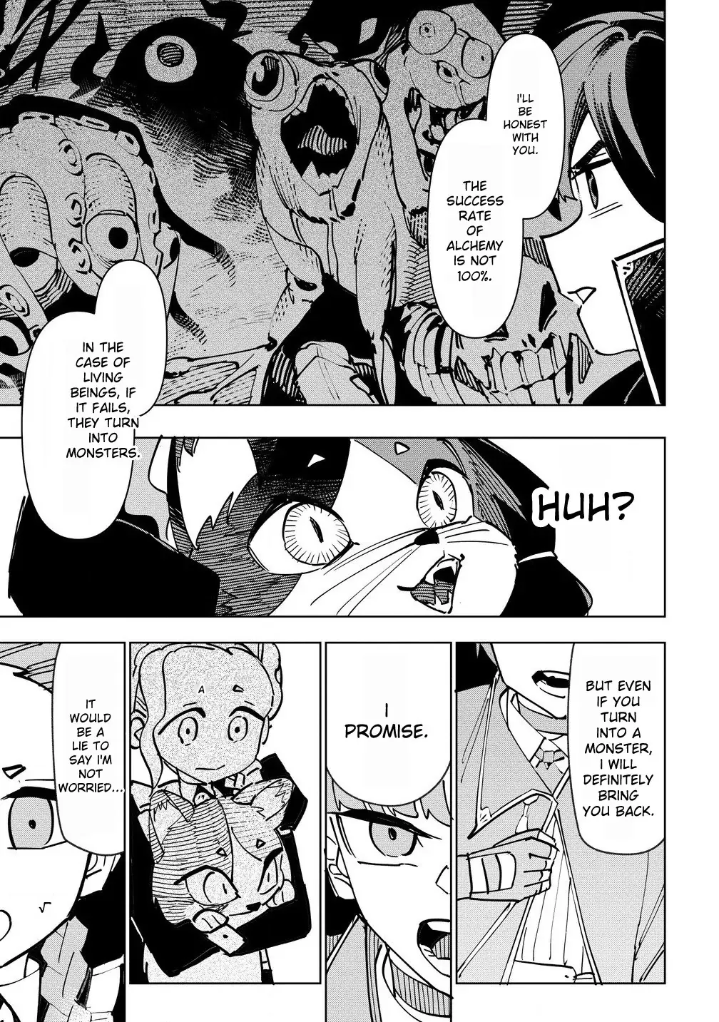 The Exiled Alchemist Unwittingly Becomes a Legend Living Happily on the Frontier with his Yandere Sister ! Chapter 6.2 page 7 - 