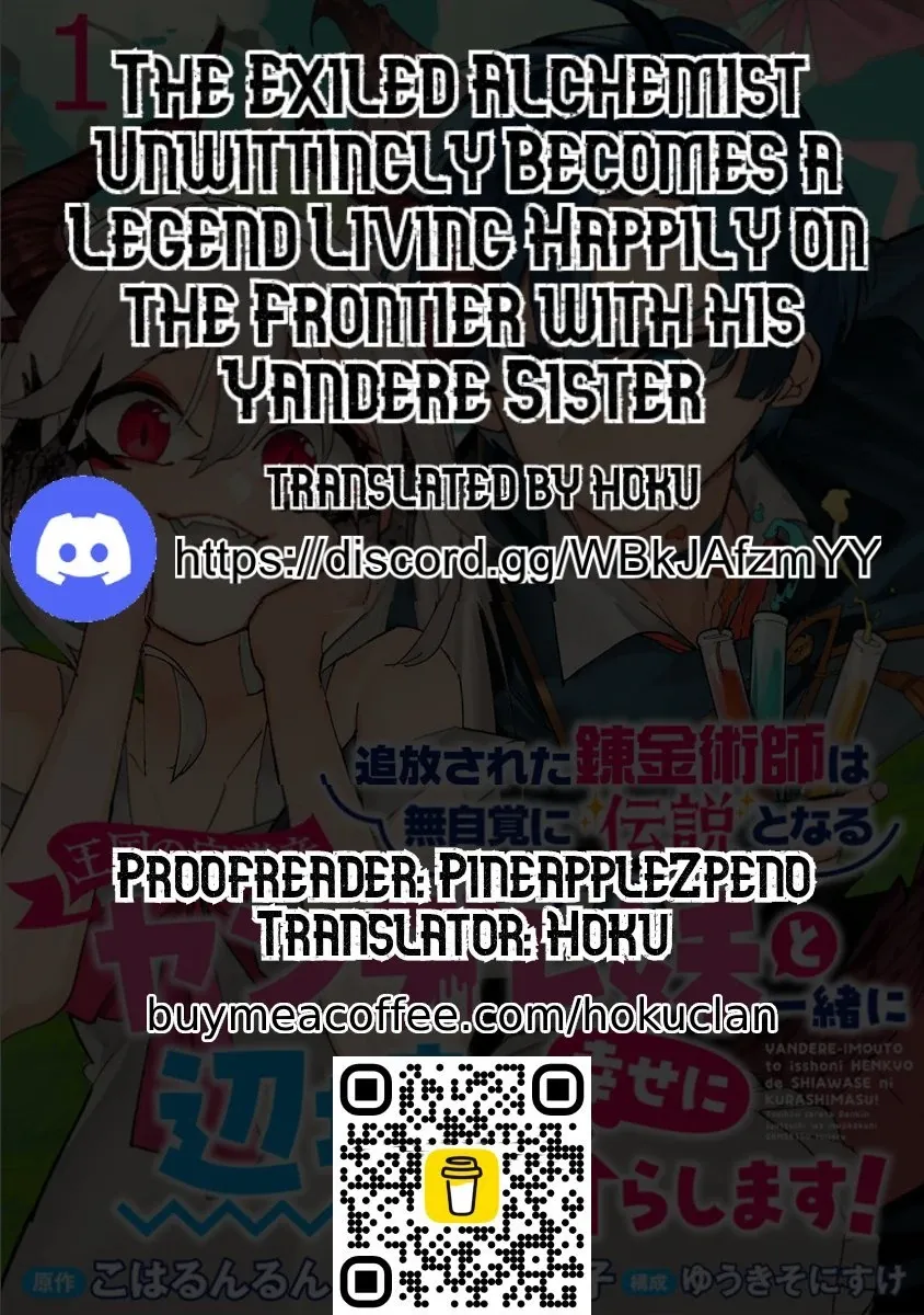 The Exiled Alchemist Unwittingly Becomes a Legend Living Happily on the Frontier with his Yandere Sister ! Chapter 7.2 page 13 - 