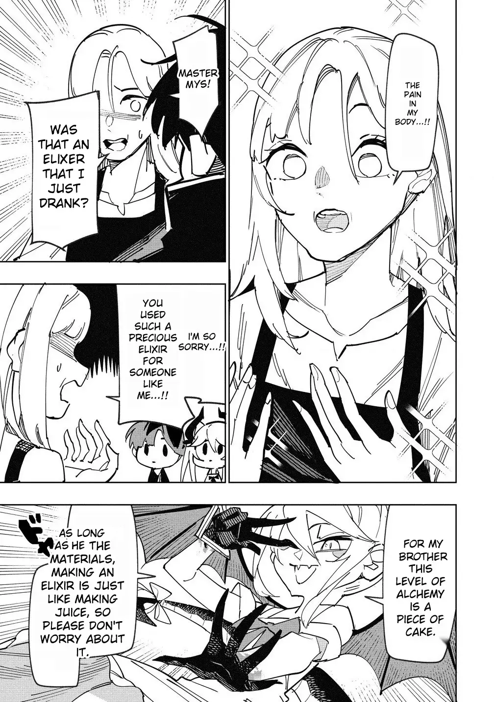 The Exiled Alchemist Unwittingly Becomes a Legend Living Happily on the Frontier with his Yandere Sister ! Chapter 9 page 14 - 