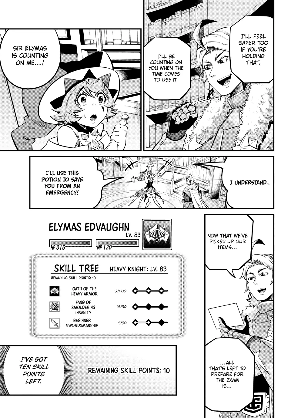 The Exiled Heavy Knight Knows How to Game the System Chapter 132 page 11 - 