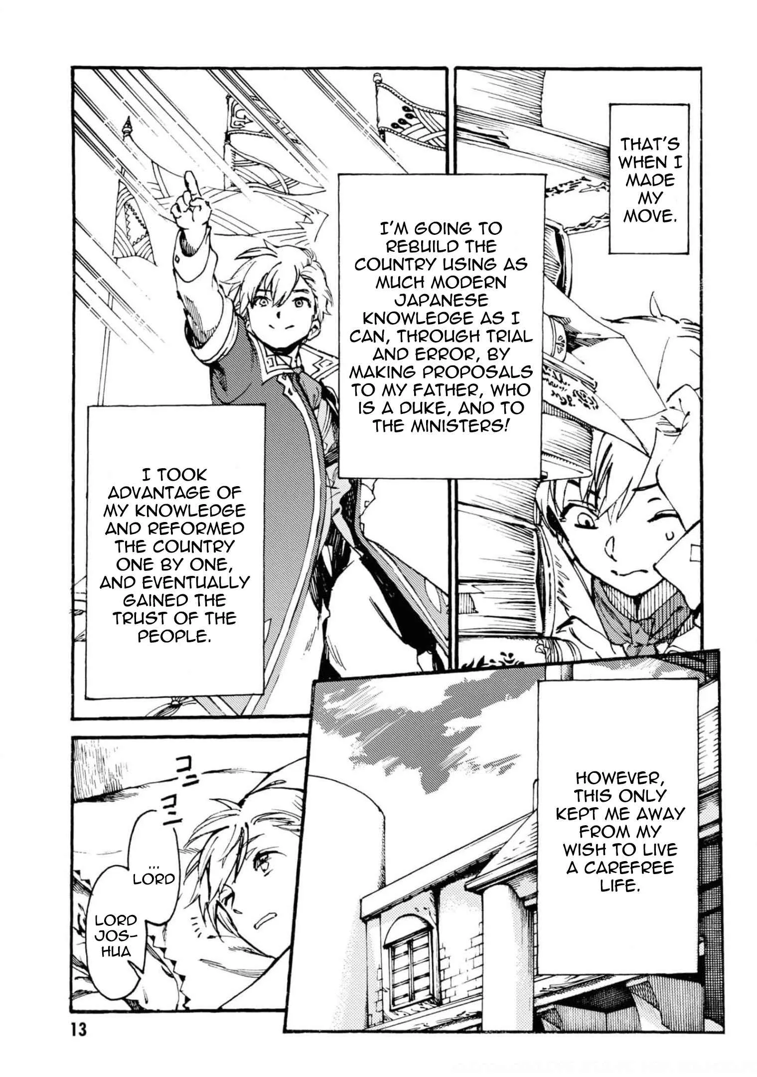The Exiled Reincarnated Duke Wanted to Take It Easy on the Frontier and Work the Fields. Chapter 1 page 7 - 