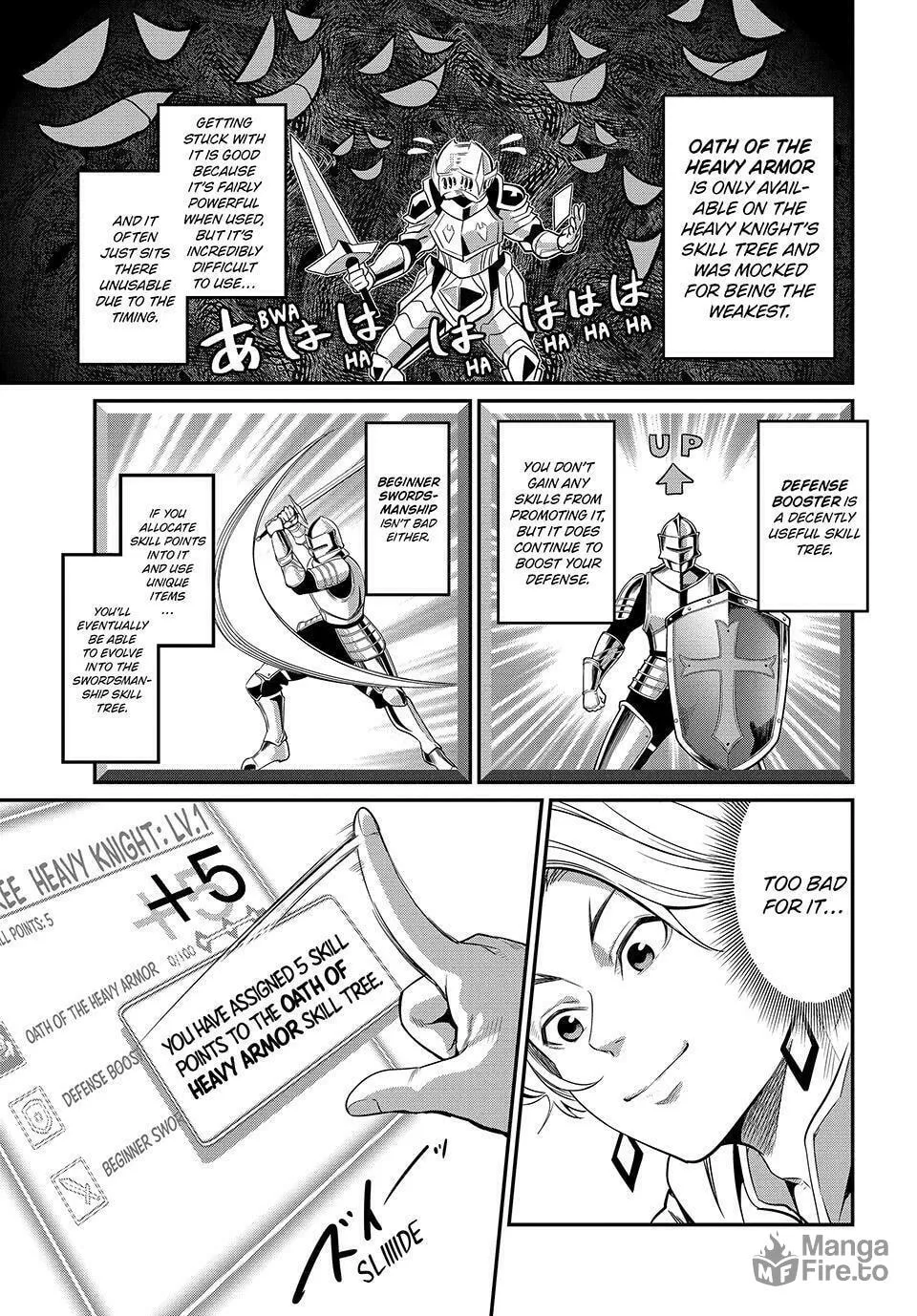 The Exiled Reincarnated Heavy Knight is Unrivaled in Game Knowledge Chapter 1 page 20 - 