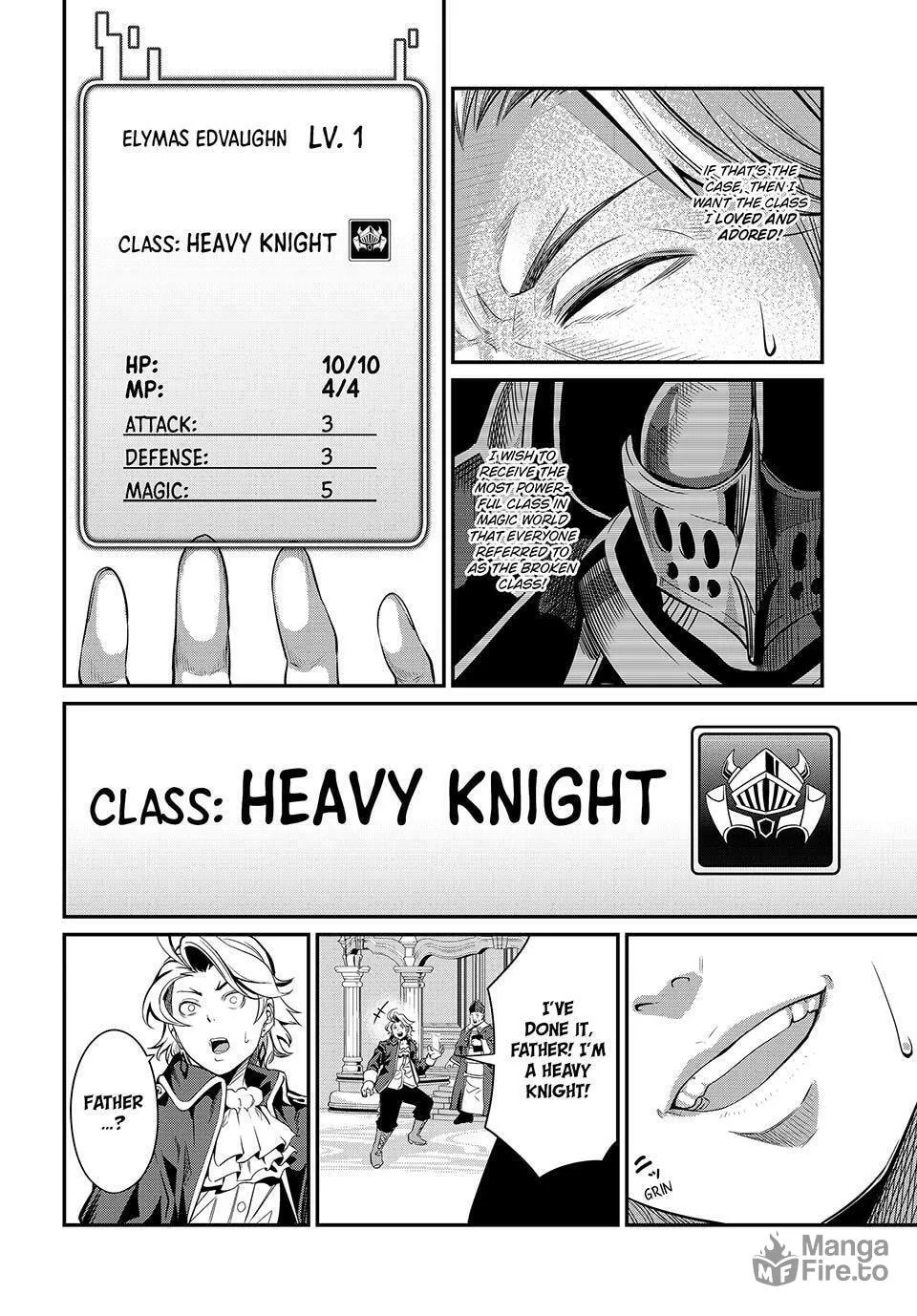 The Exiled Reincarnated Heavy Knight is Unrivaled in Game Knowledge Chapter 1 page 5 - 