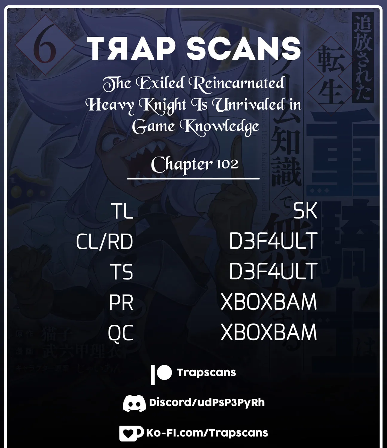The Exiled Reincarnated Heavy Knight is Unrivaled in Game Knowledge Chapter 102 page 33 - 