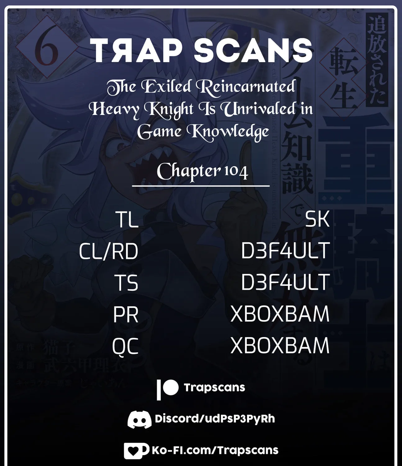 The Exiled Reincarnated Heavy Knight is Unrivaled in Game Knowledge Chapter 104 page 37 - 