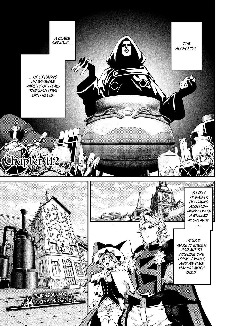 The Exiled Reincarnated Heavy Knight is Unrivaled in Game Knowledge Chapter 112 page 1 - 