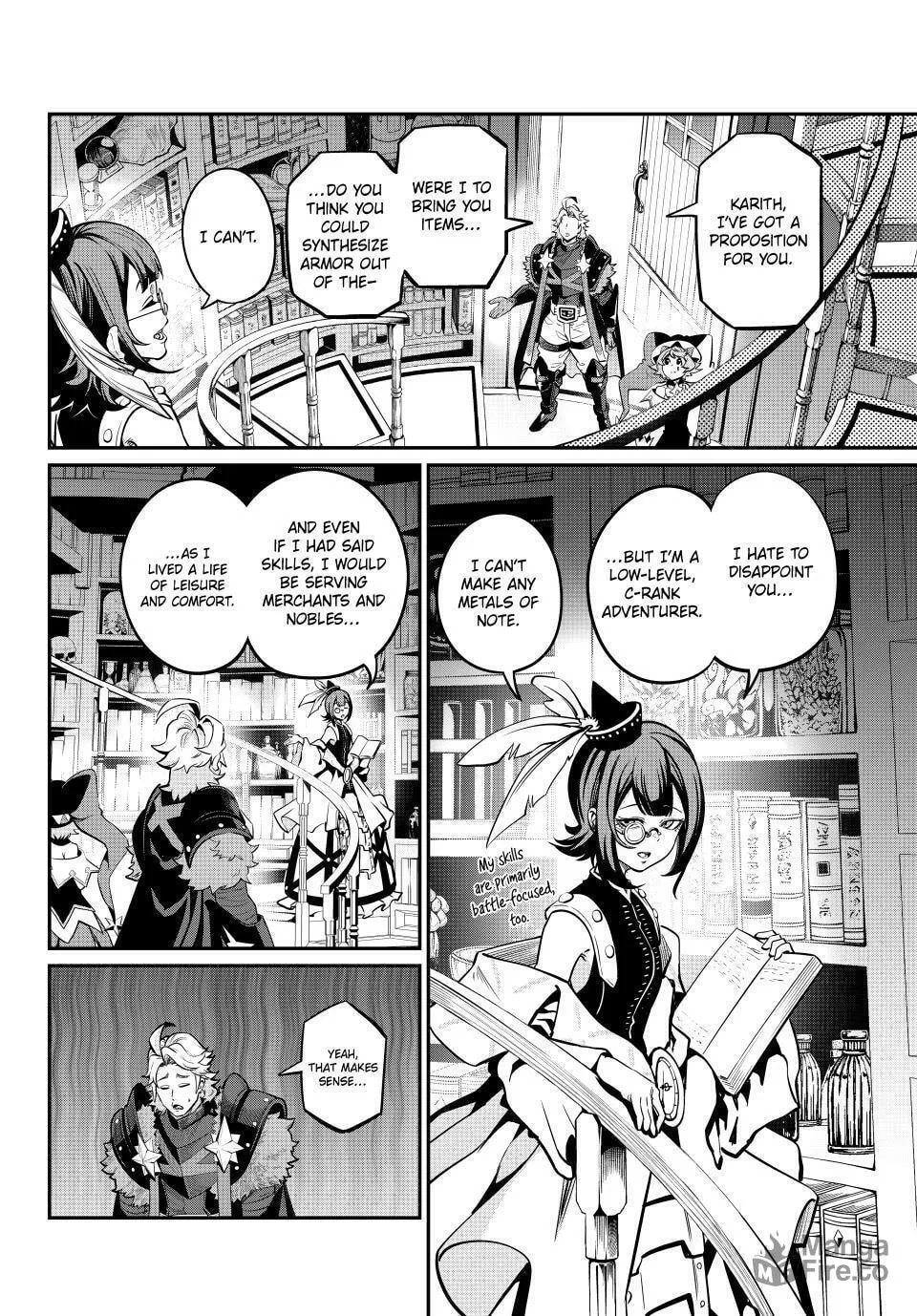 The Exiled Reincarnated Heavy Knight is Unrivaled in Game Knowledge Chapter 112 page 6 - 