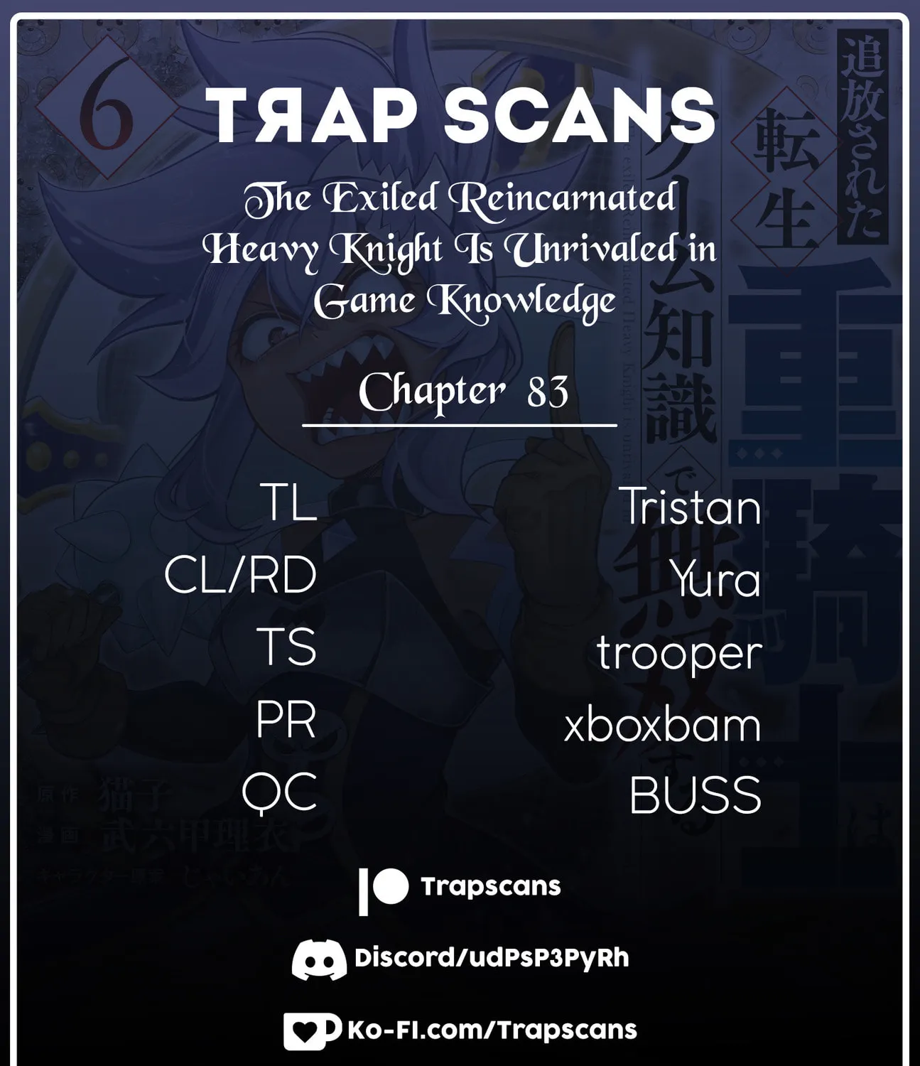 The Exiled Reincarnated Heavy Knight is Unrivaled in Game Knowledge Chapter 83 page 1 - 