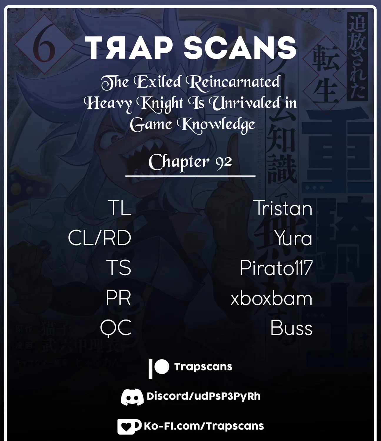The Exiled Reincarnated Heavy Knight is Unrivaled in Game Knowledge Chapter 92 page 1 - 