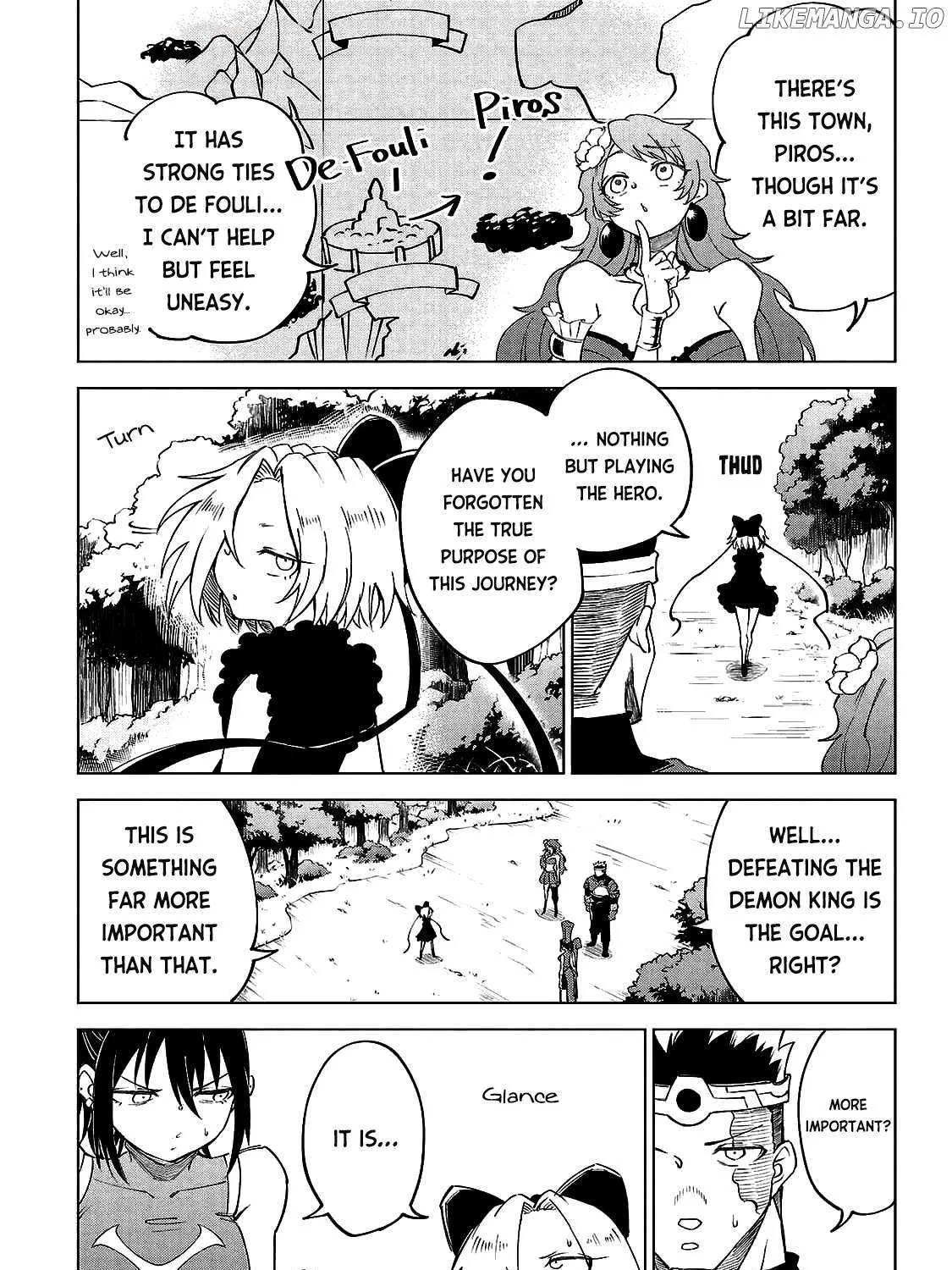 The Fainted Hero and The Assassination Princess Chapter 22 page 10 - 