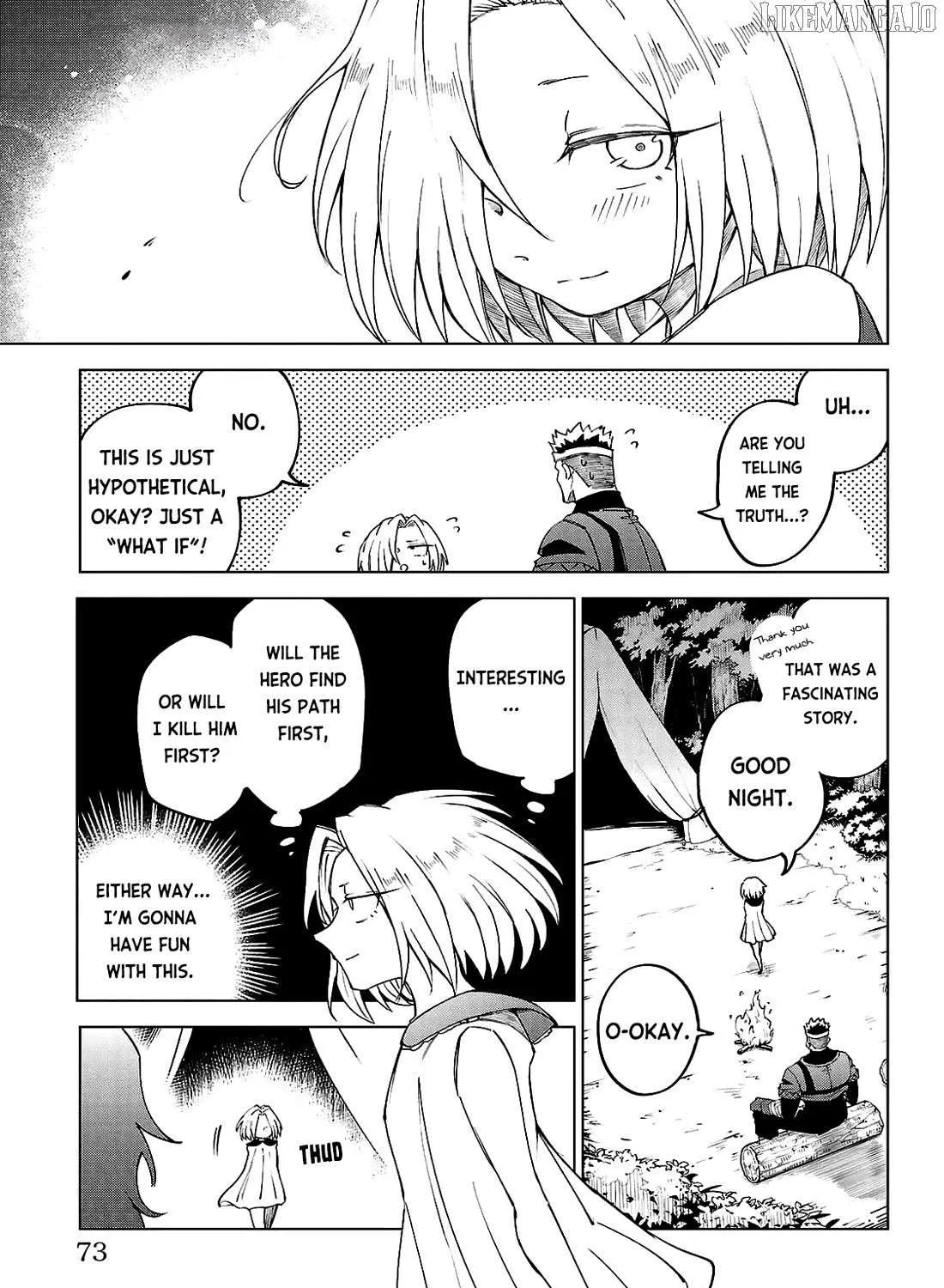 The Fainted Hero and The Assassination Princess Chapter 30 page 11 - 