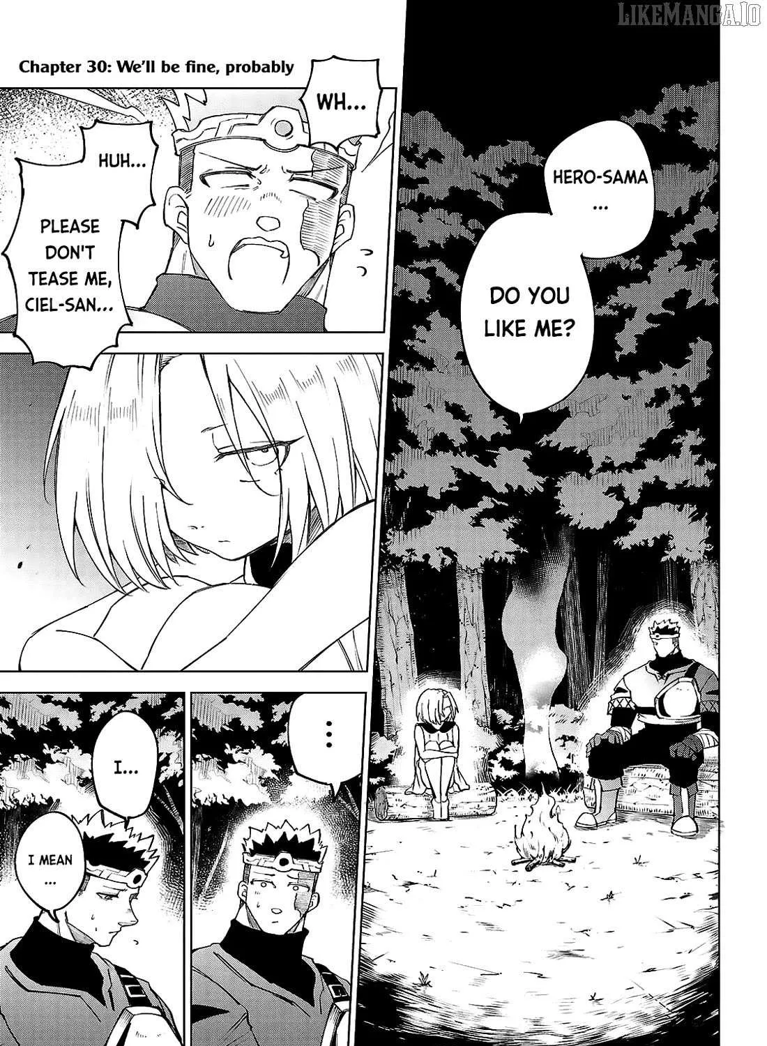 The Fainted Hero and The Assassination Princess Chapter 30 page 3 - 