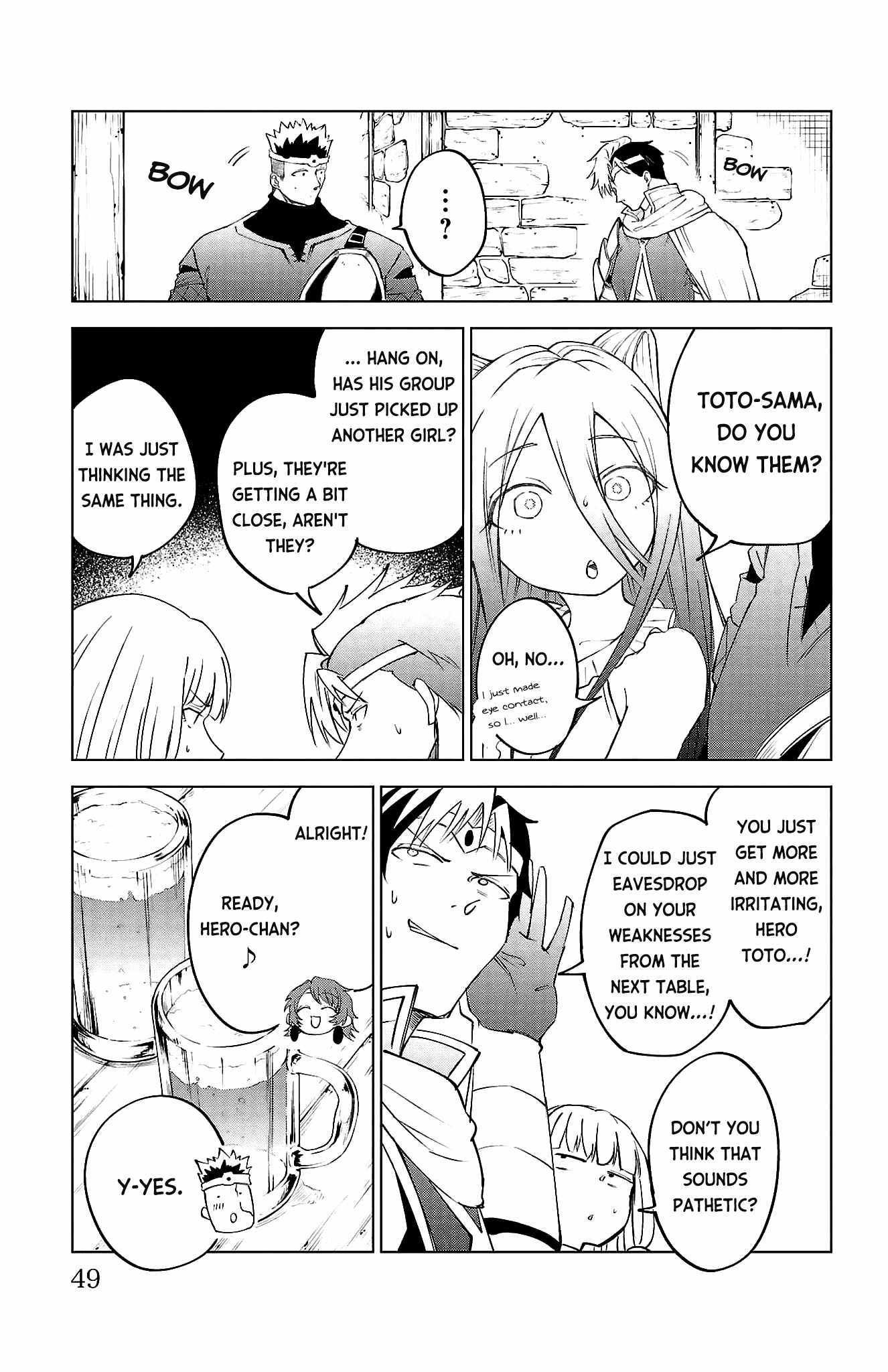The Fainted Hero and The Assassination Princess Chapter 38 page 4 - 