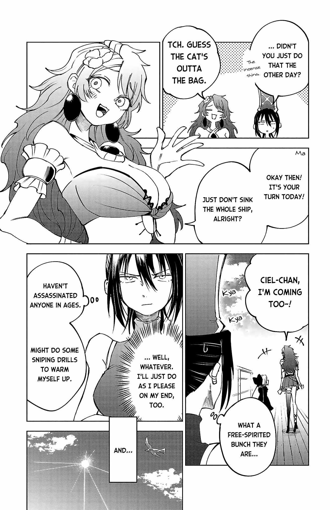 The Fainted Hero and The Assassination Princess Chapter 39 page 10 - 