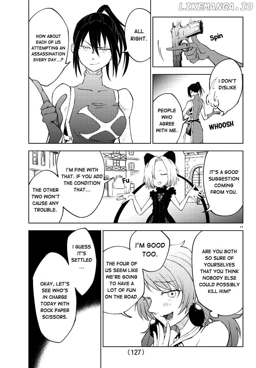 The Fainted Hero and The Assassination Princess Chapter 4 page 11 - 