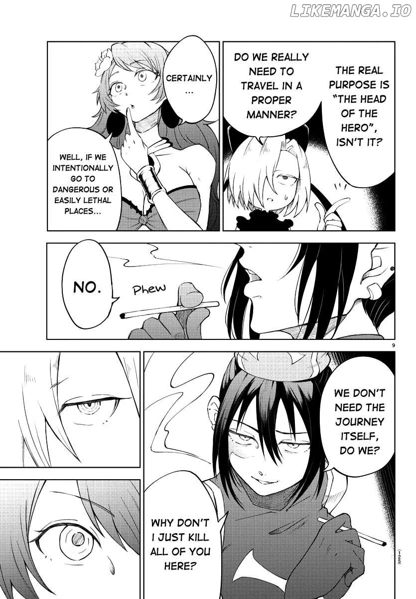 The Fainted Hero and The Assassination Princess Chapter 4 page 9 - 