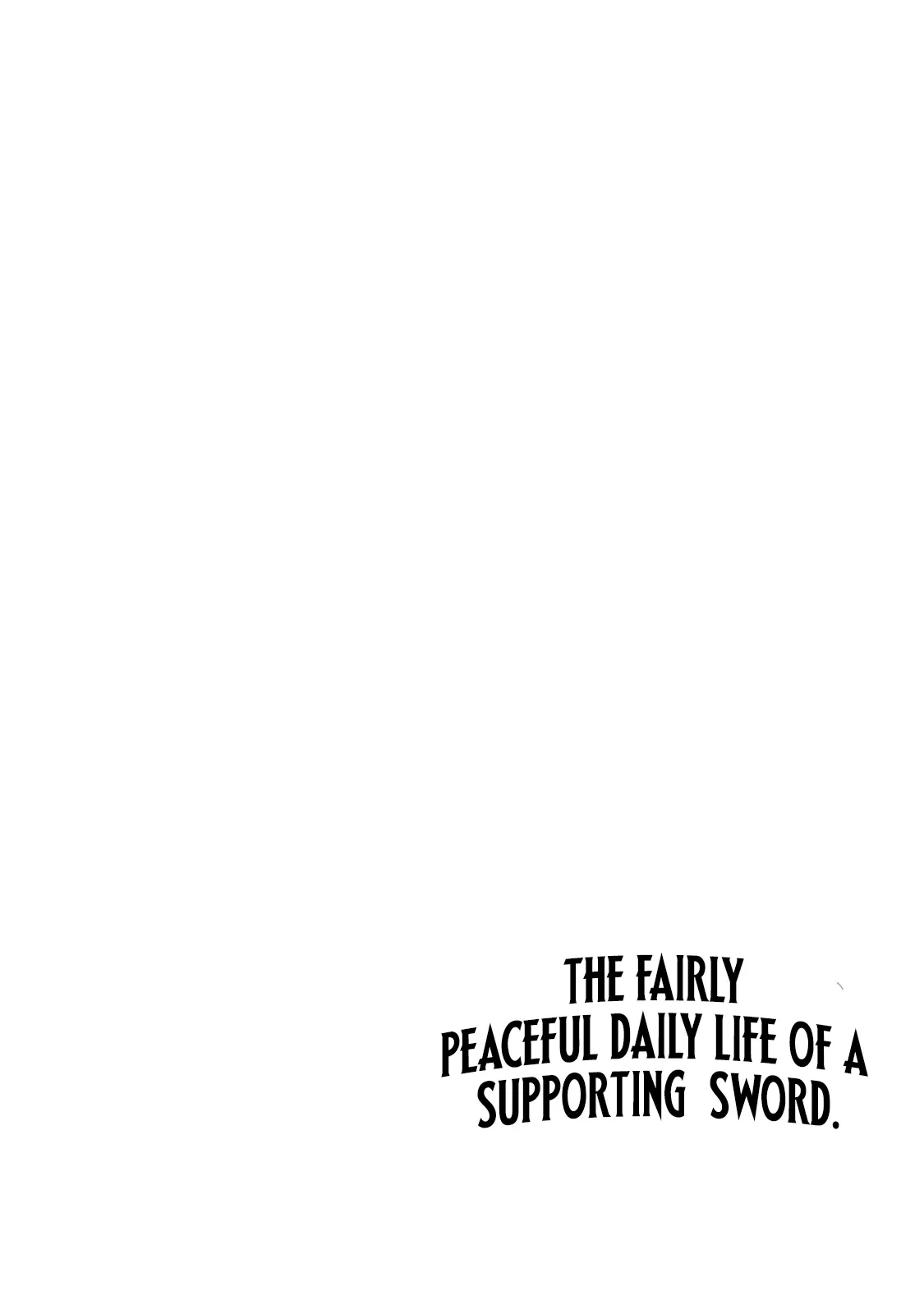 The Fairly Peaceful Daily Life of a Supporting Sword Saint: Occasional Adventures and Heroic Tales Chapter 1.1 page 5 - 