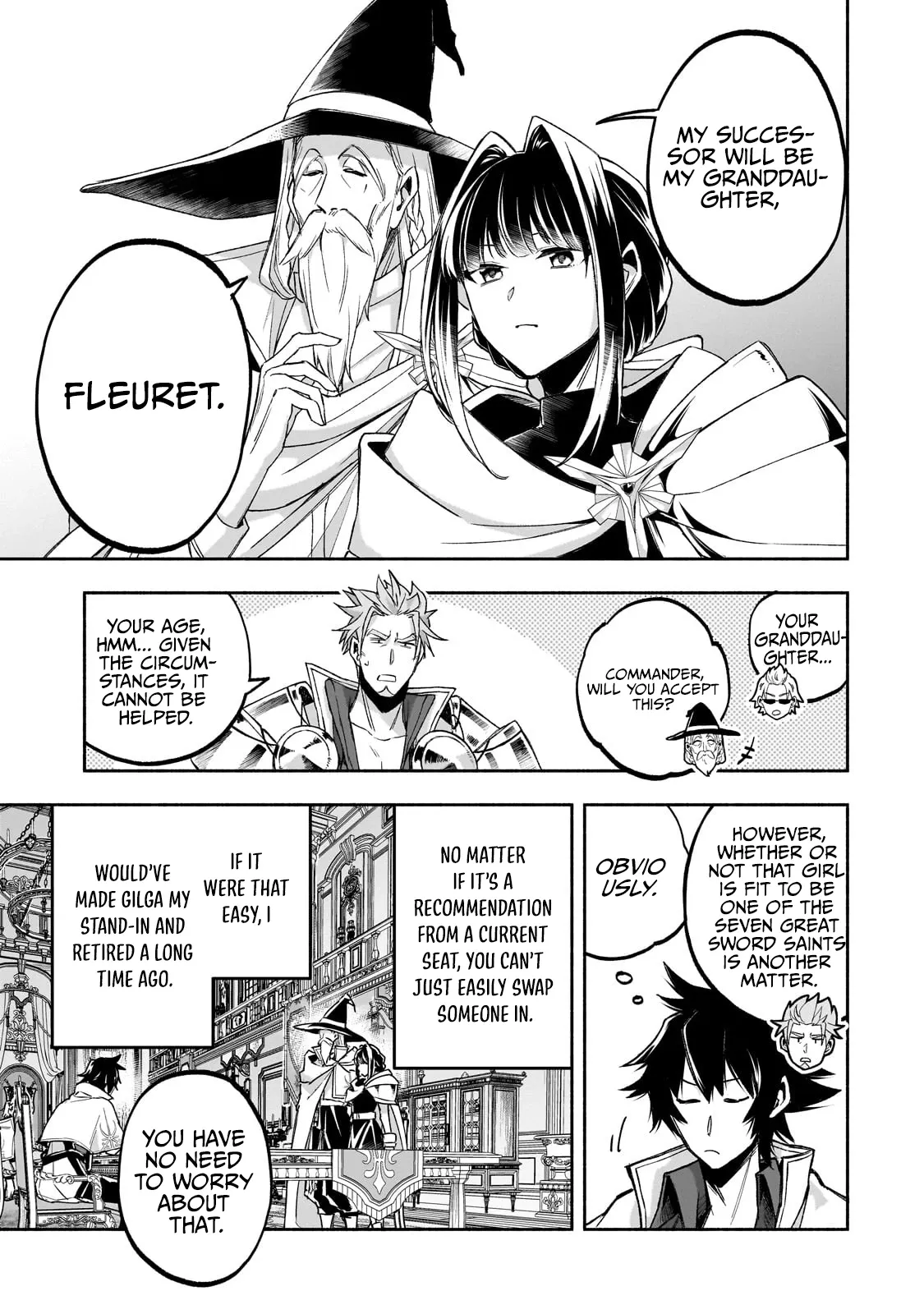 The Fairly Peaceful Daily Life of a Supporting Sword Saint: Occasional Adventures and Heroic Tales Chapter 1.2 page 3 - 