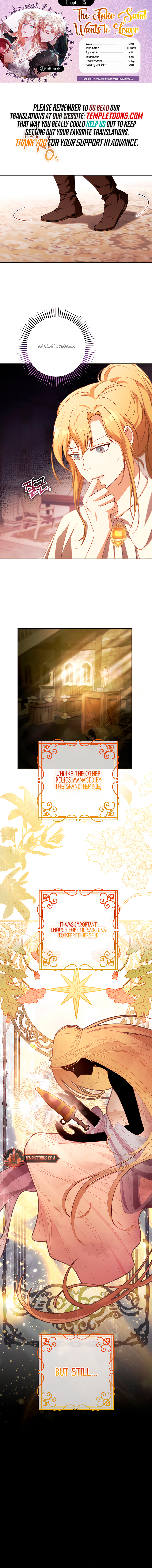 The Fake Saint Wants To Leave Chapter 35 page 1 - 
