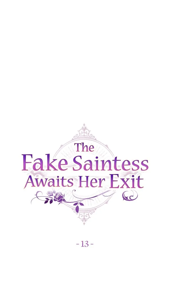 The Fake Saintess Awaits Her Exit Chapter 13 page 1 - 