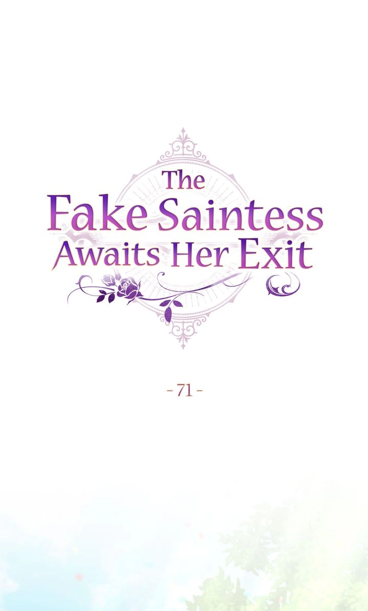 The Fake Saintess Awaits Her Exit Chapter 71 page 1 - 