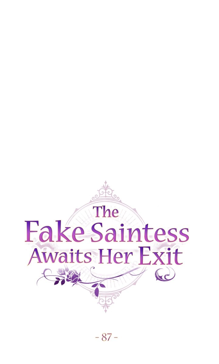 The Fake Saintess Awaits Her Exit Chapter 87 page 1 - 
