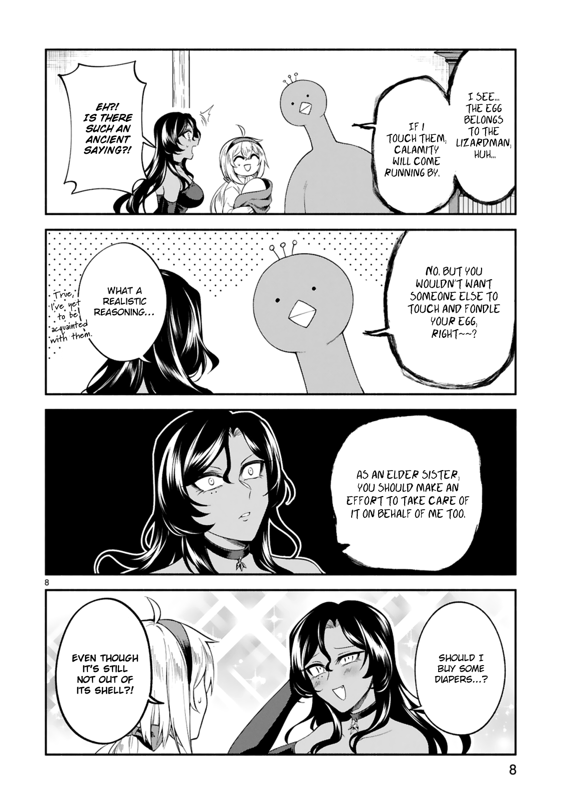 The Family Circumstances of the Unreliable Witch Chapter 10 page 8 - 