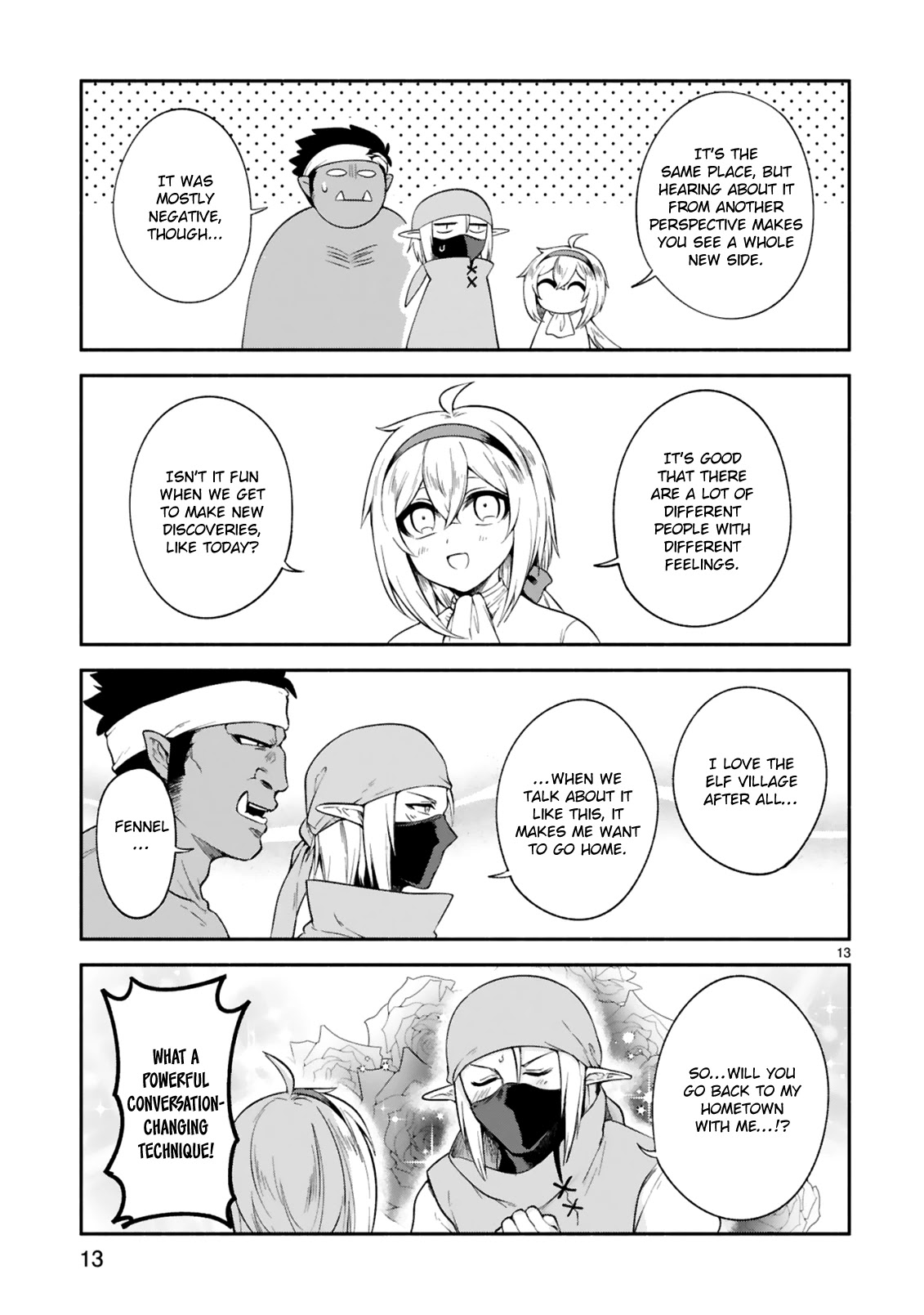 The Family Circumstances of the Unreliable Witch Chapter 11 page 13 - 
