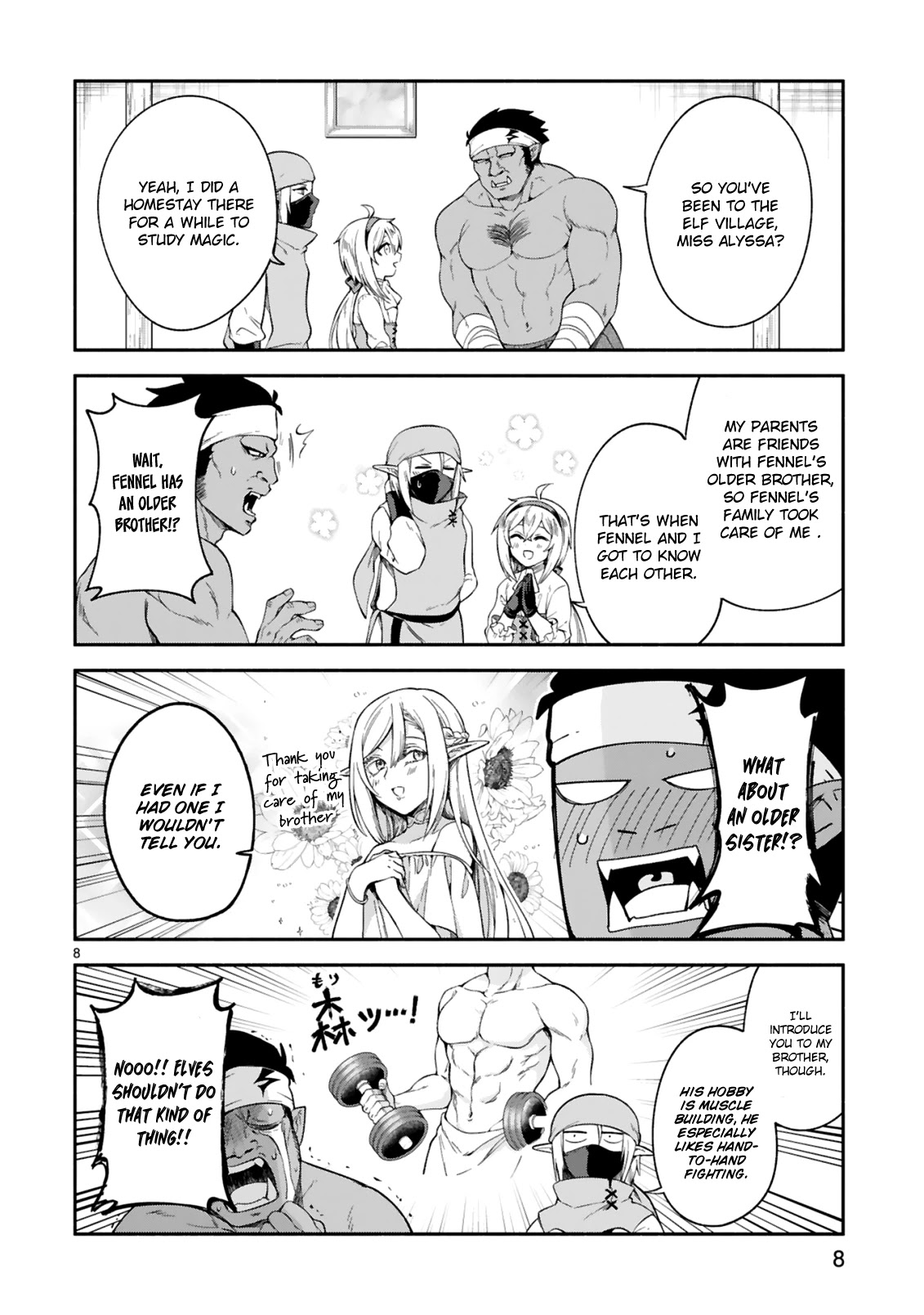 The Family Circumstances of the Unreliable Witch Chapter 11 page 8 - 