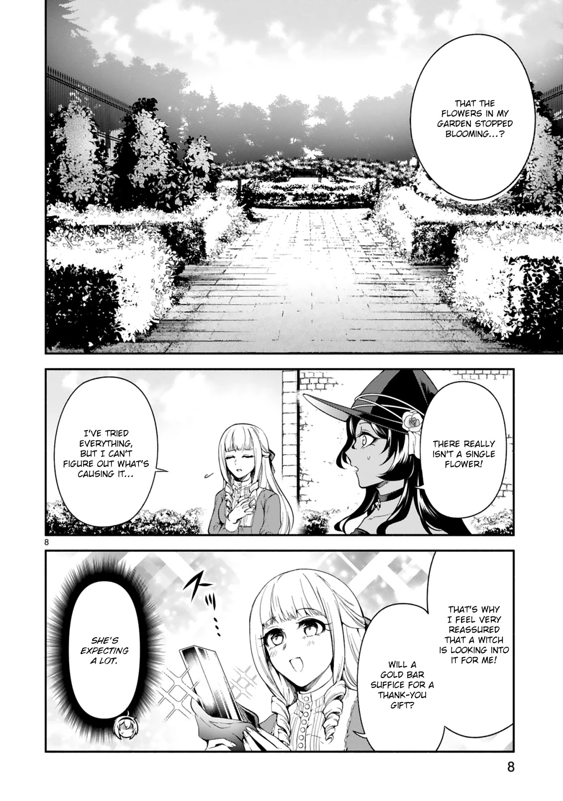 The Family Circumstances of the Unreliable Witch Chapter 12 page 8 - 