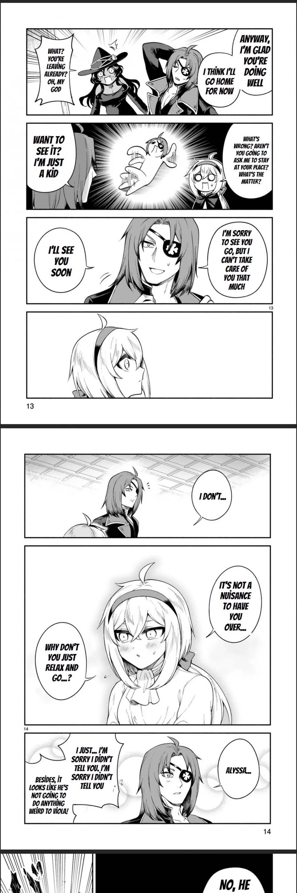 The Family Circumstances of the Unreliable Witch Chapter 18 page 8 - 