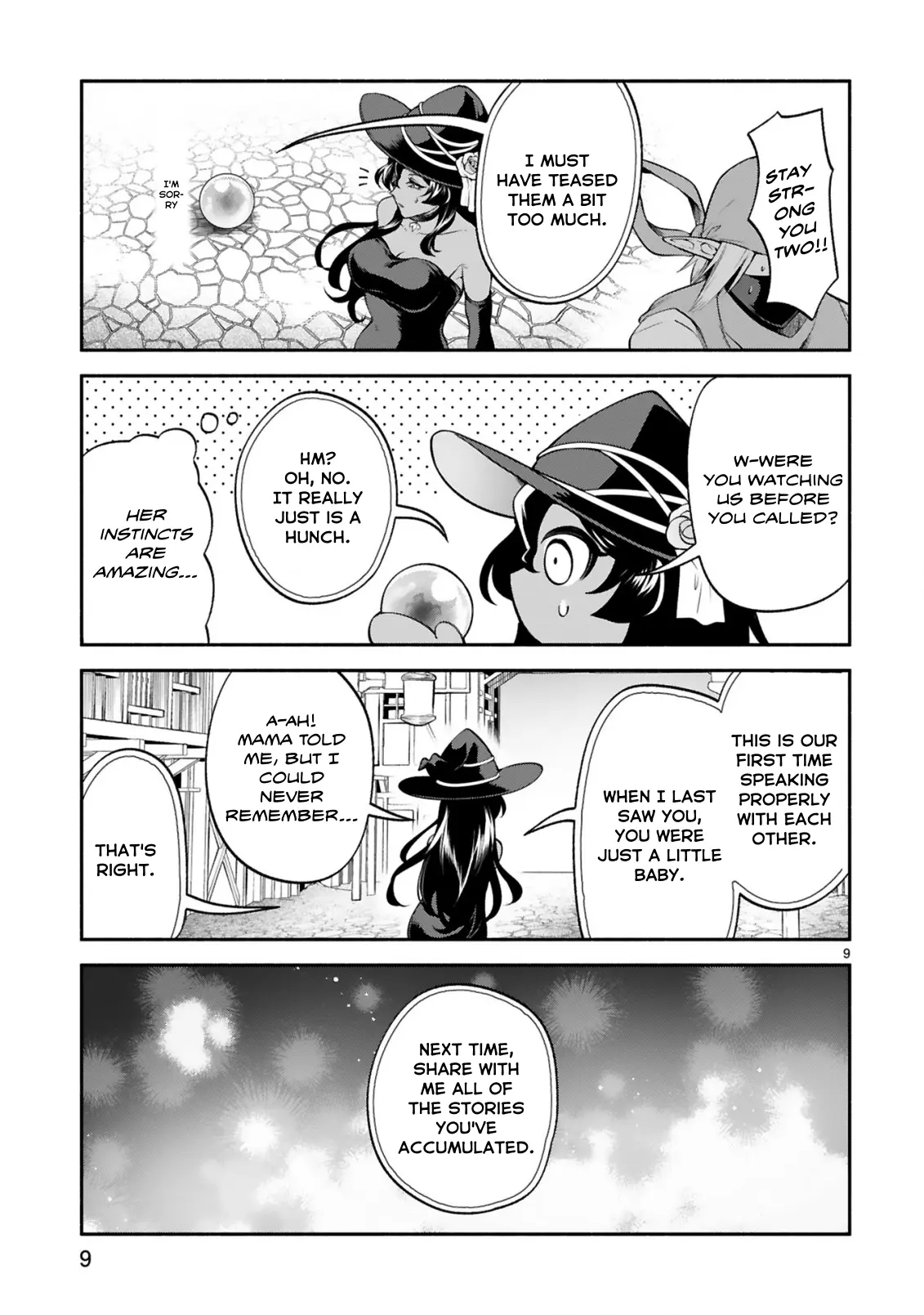 The Family Circumstances of the Unreliable Witch Chapter 44 page 9 - 